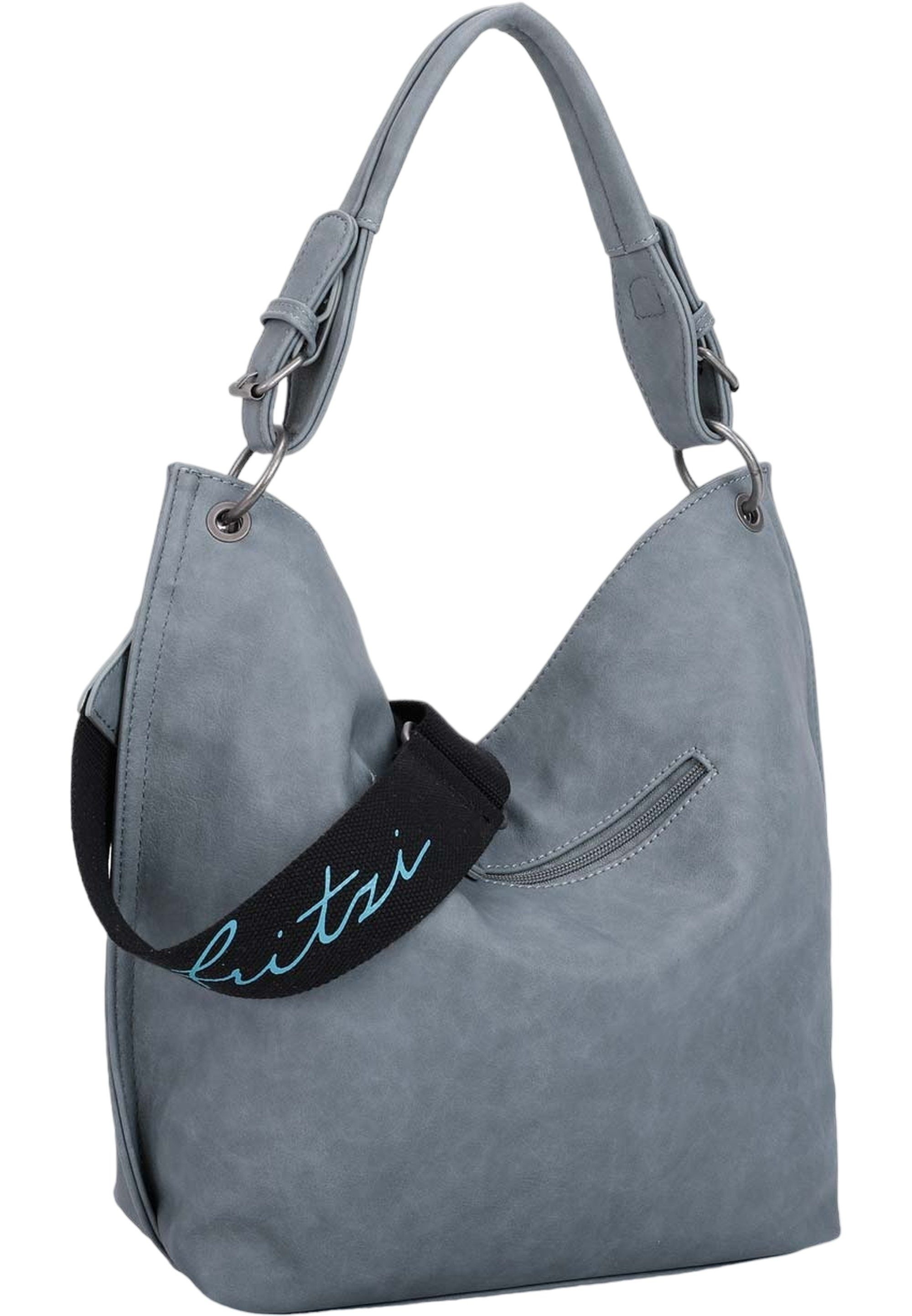 Fritzi aus Preußen Schultertasche Eco-Fritzi01, aus veganen und recycelten Materialien