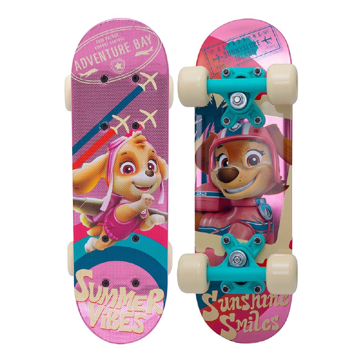 PAW PATROL Miniskateboard 17 Zoll – Robustes Kinder Skateboard mit PVC-Rädern und PP Trucks