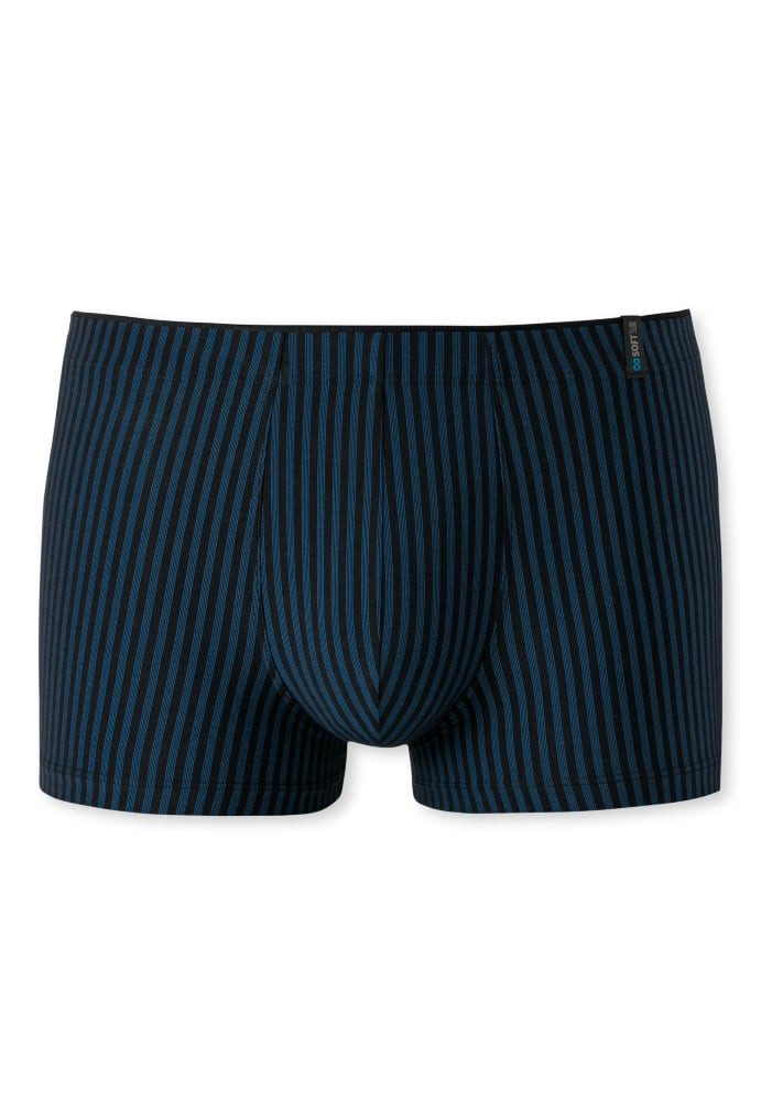 Boxershorts Long Life Soft 174646 schwarz/navyblau gestreift Herren - 1 Stück