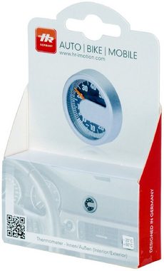 HR-IMOTION Raumthermometer Bimetall Thermometer Celsius Relief Skala 44 mm selbstklebend 100 103 01