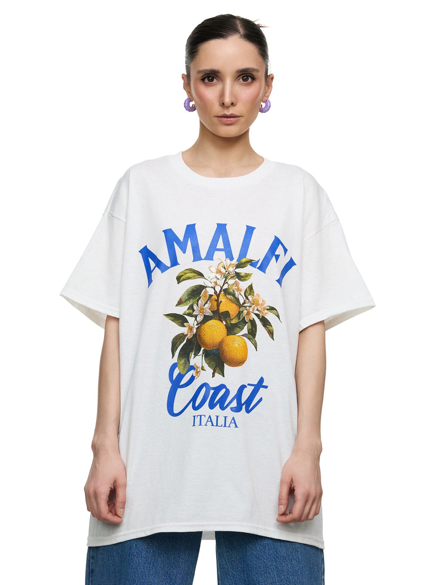 Worldclassca T-Shirt Worldclassca Oversized Print Amalfi günstig online kaufen