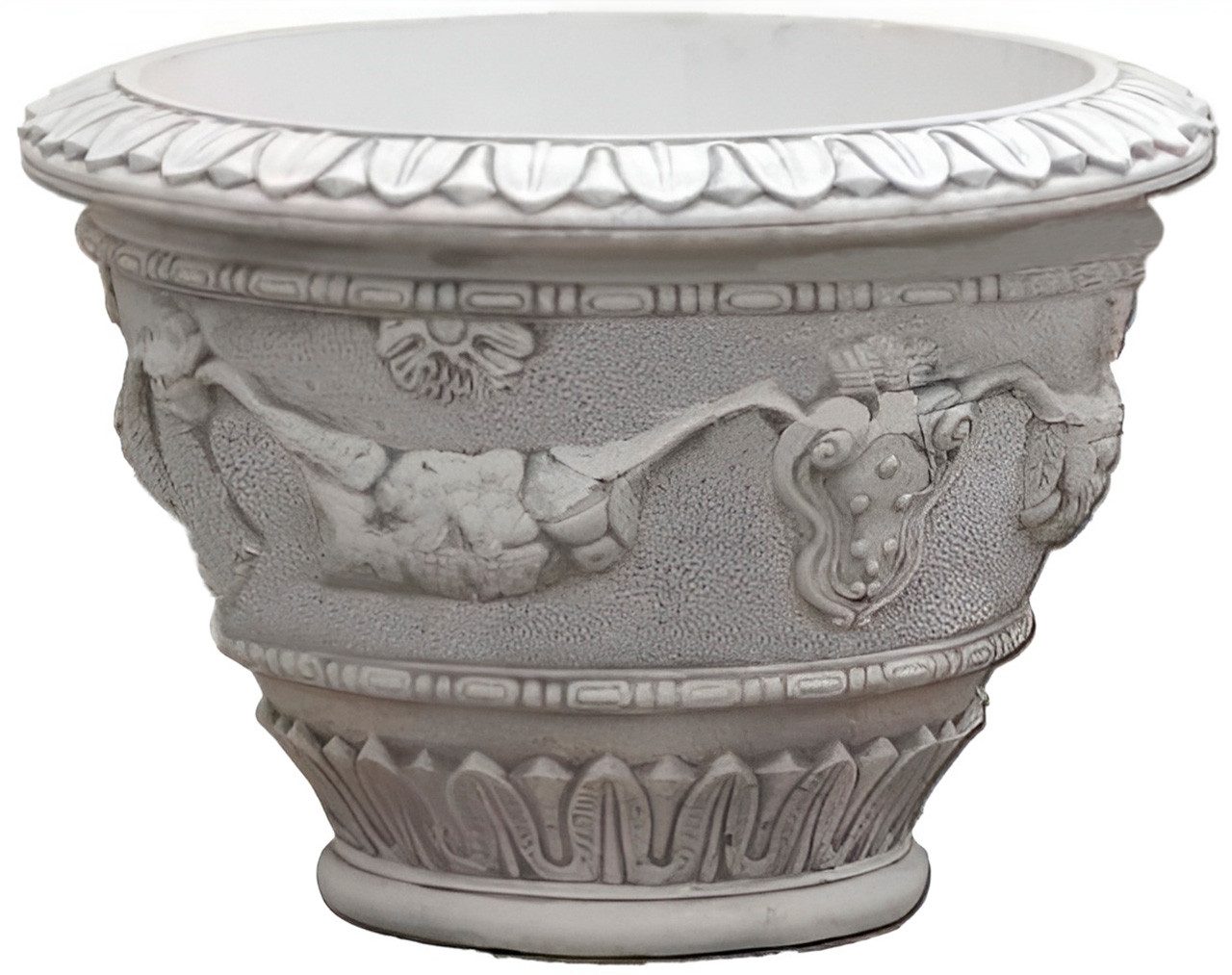 JVmoebel Blumentopf Blumenkübel Pflanz Kübel Figur Цветочные горшки Garten Vasen Gefäss 204071, Made in Europa