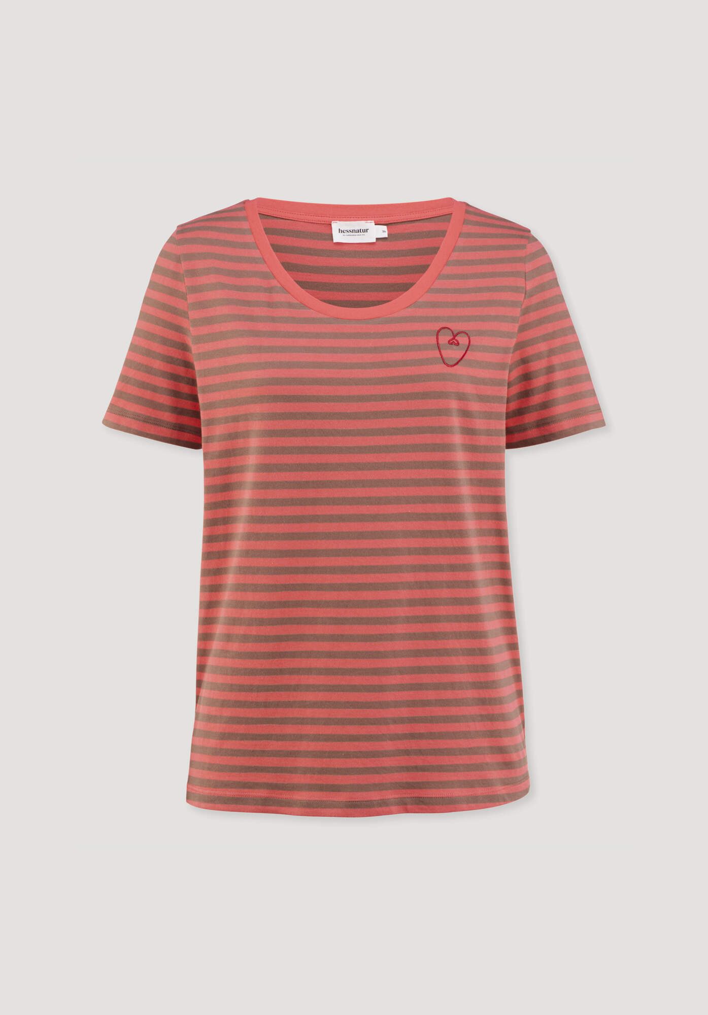 Hessnatur T-Shirt aus reiner Bio-Baumwolle (1-tlg) günstig online kaufen