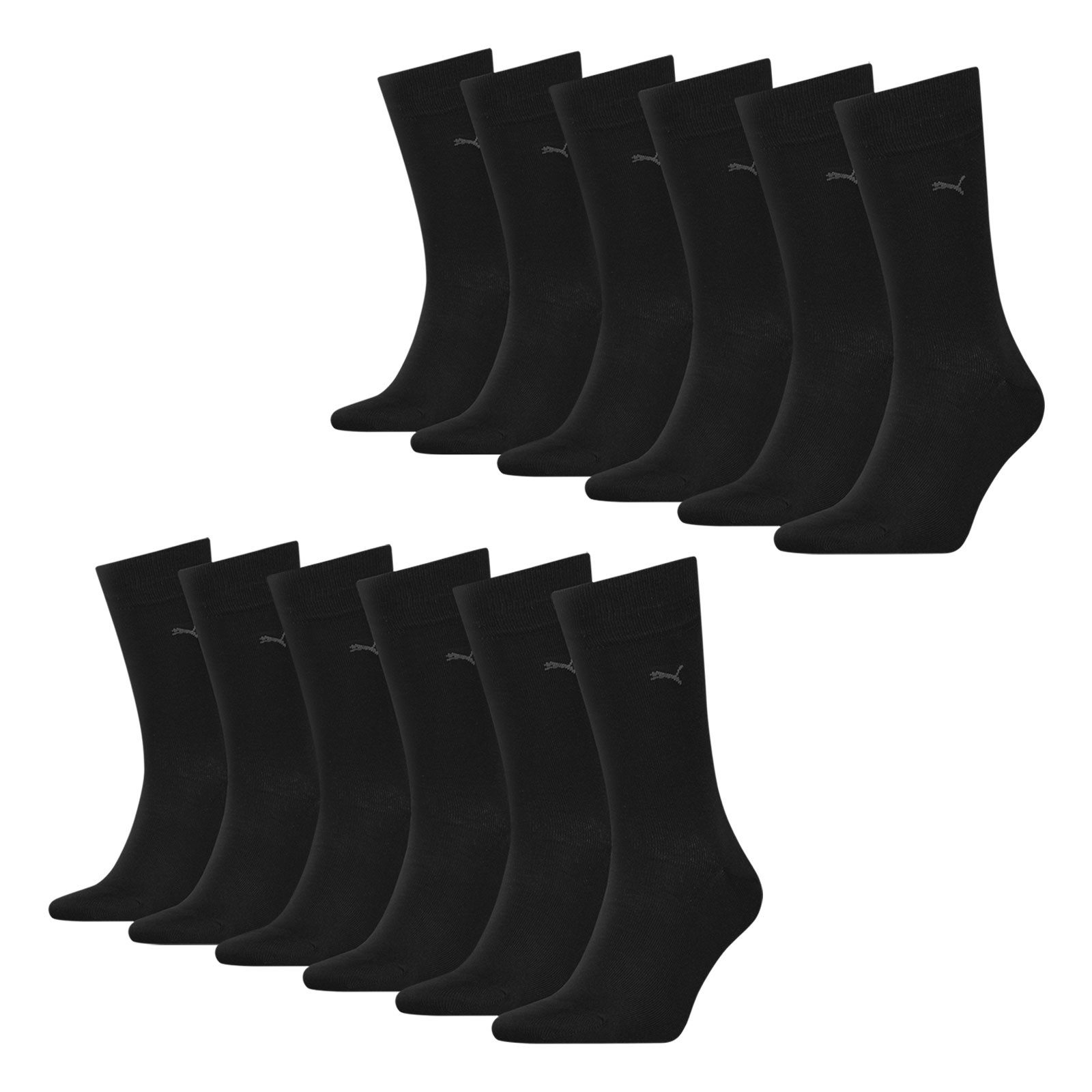 PUMA Businesssocken 6 Paar Classic Socks (6-Paar) mit dezentem Cat-Logo günstig online kaufen