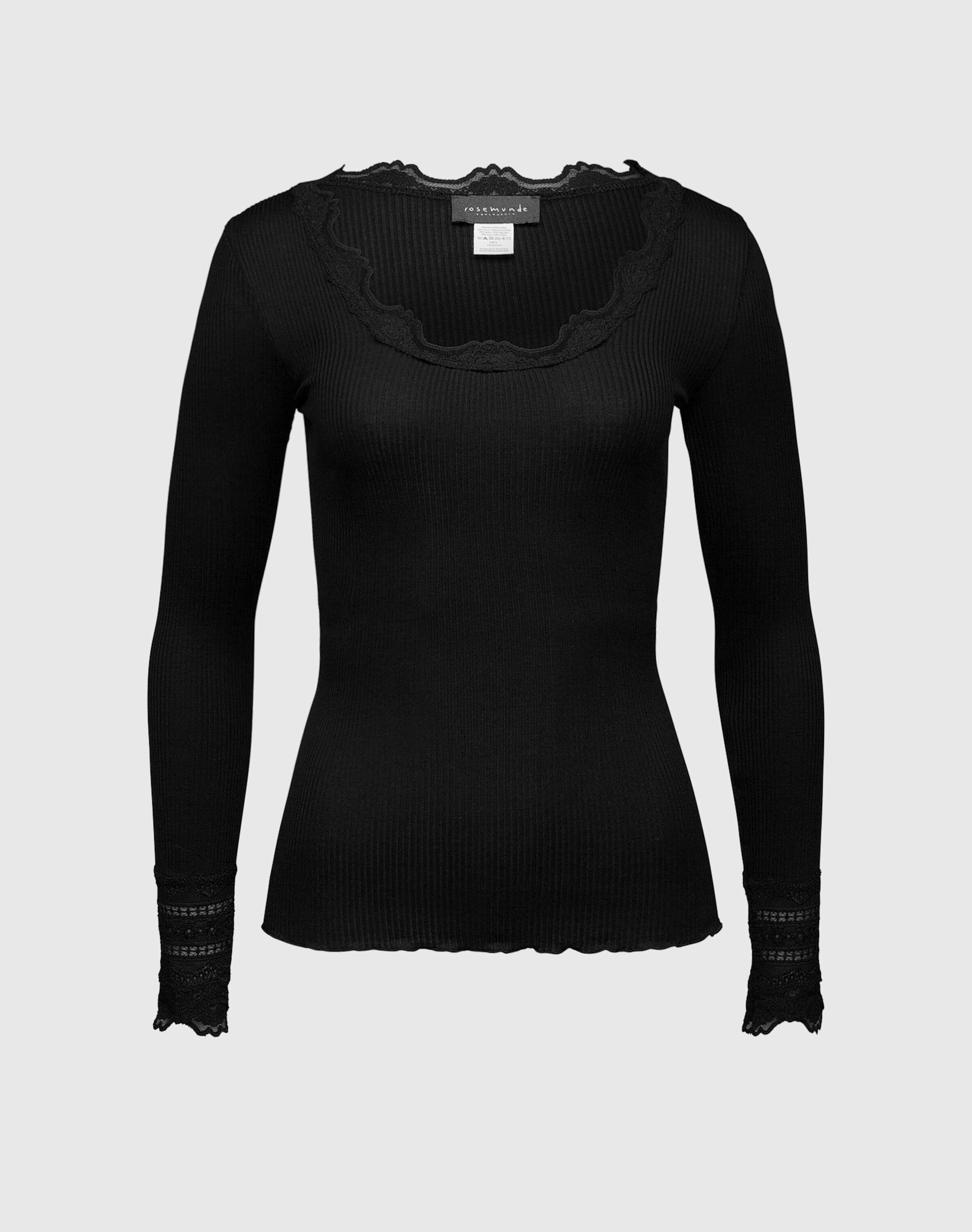 rosemunde Langarmshirt (1-tlg) Spitze