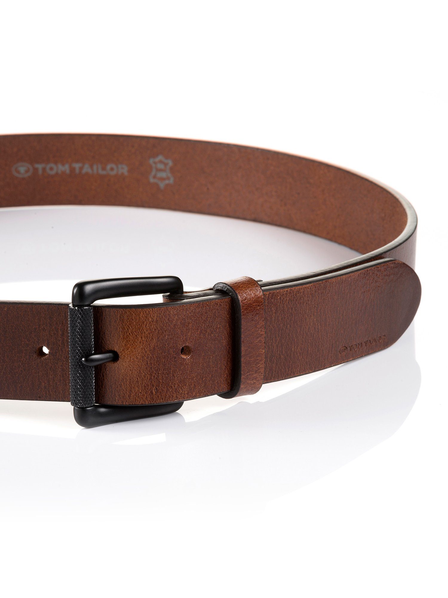 TOM TAILOR Ledergürtel All Styles Echtleder Schnalle Dornschließe