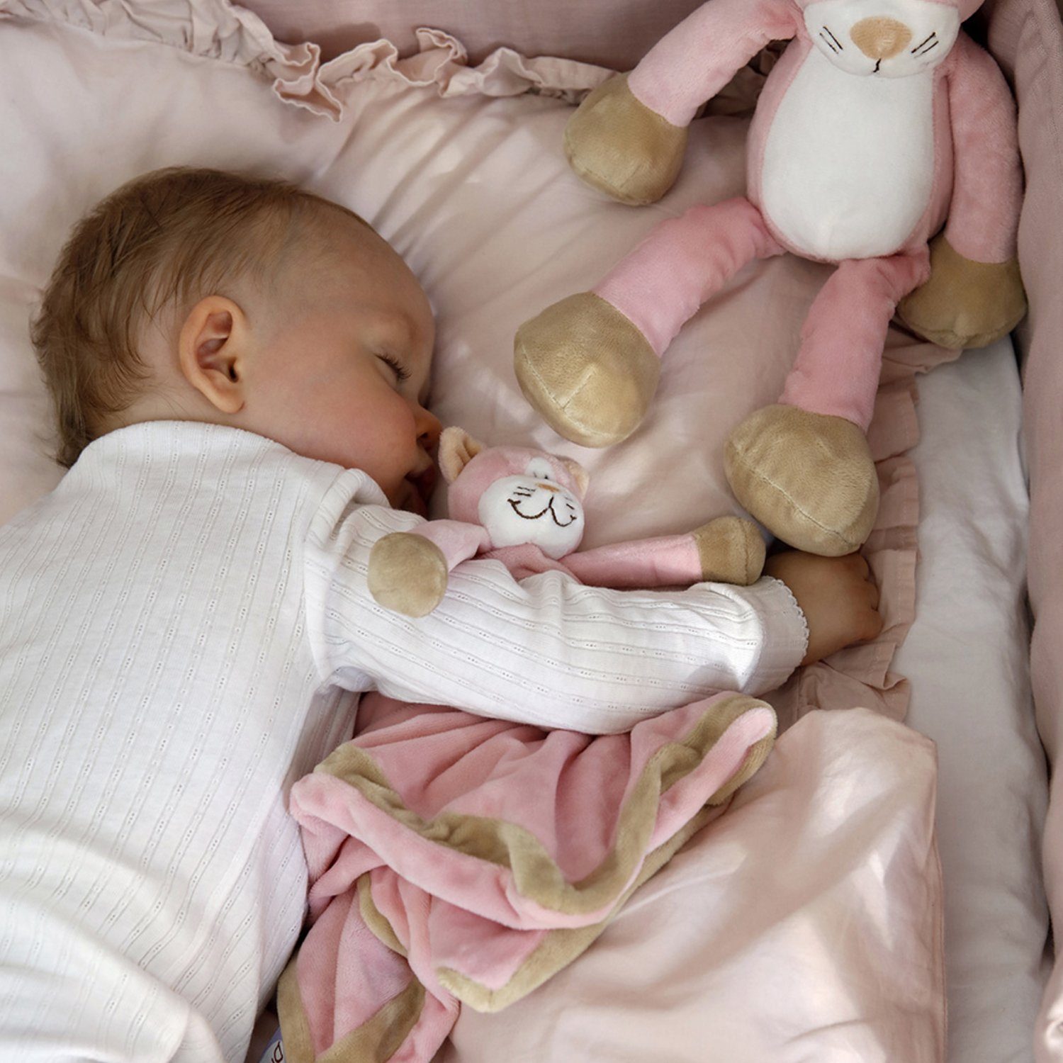 Teddykompaniet Kuscheltier (1-St), Weiche Schmusedecke Diinglisar 35 cm