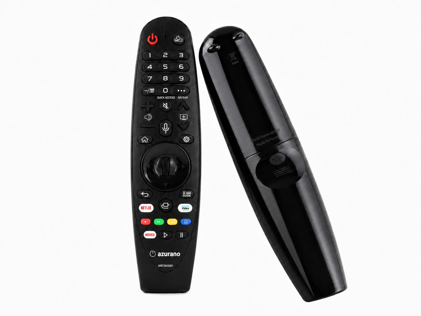 azurano Ersatz für LG Magic Remote MR20GA MR19BA MR18BA MR650A MR600 NO Universal-Smart-TV-Fernbedienung