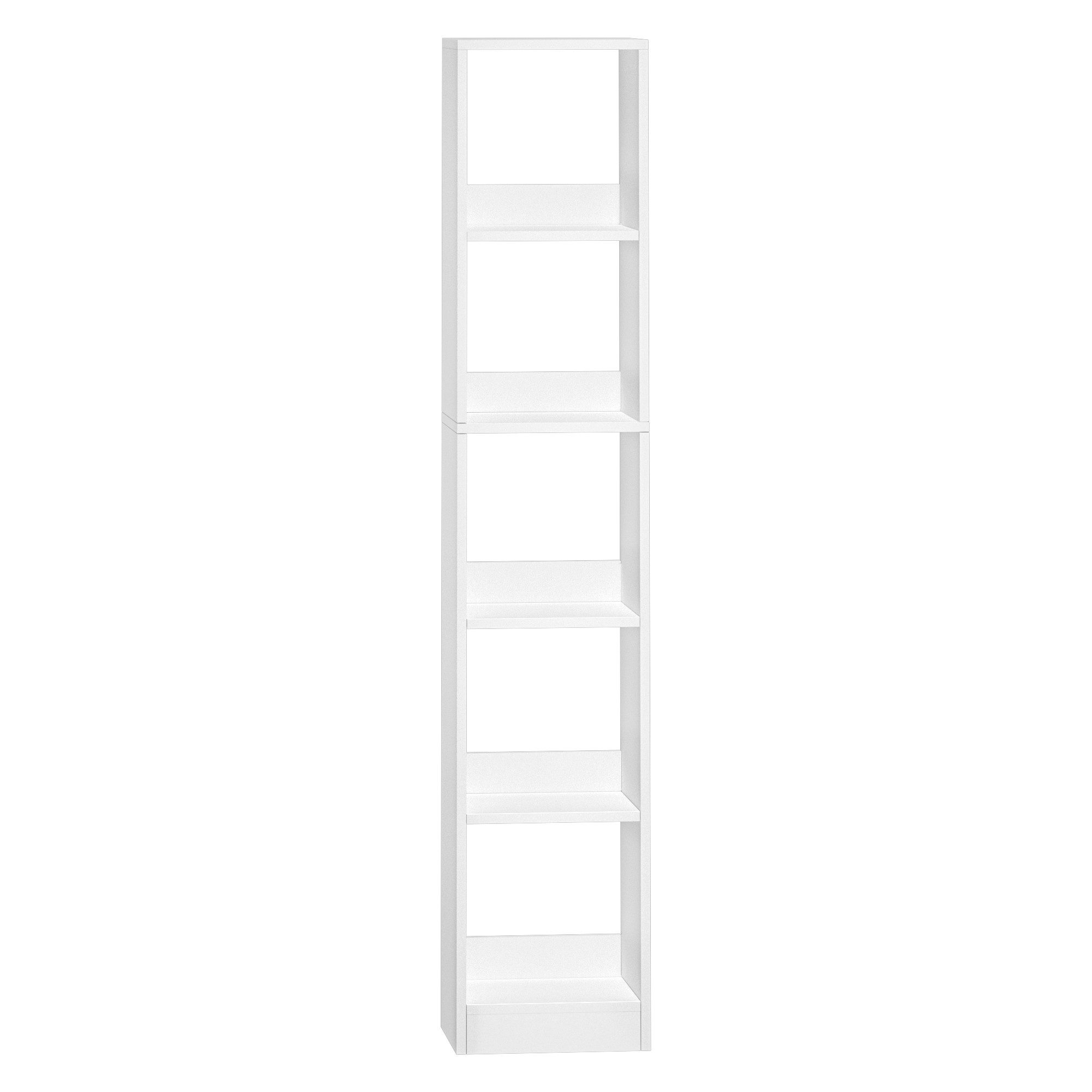 HZUANERI Bücherregal Bücherschrank, modernes 5-stufiges Würfelregal aus Hol günstig online kaufen