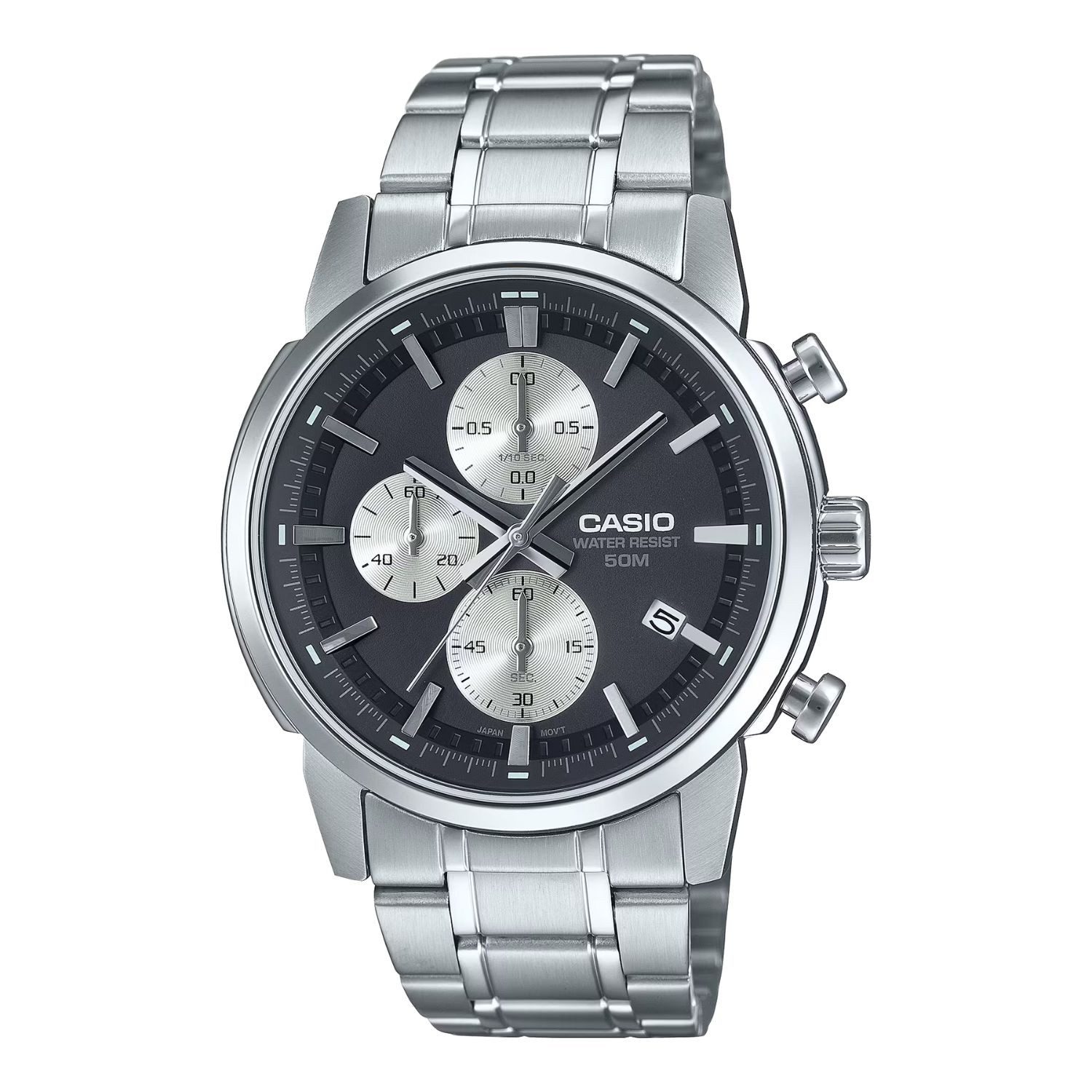 CASIO Quarzuhr Casio Herrenarmbanduhr Chronograph MTP-E510D-1A2VDF
