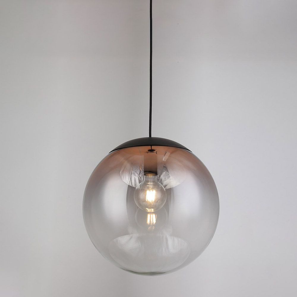 s.luce Pendelleuchte Galerieleuchte Progress Glas mit Farbverlauf 5m Abhäng günstig online kaufen