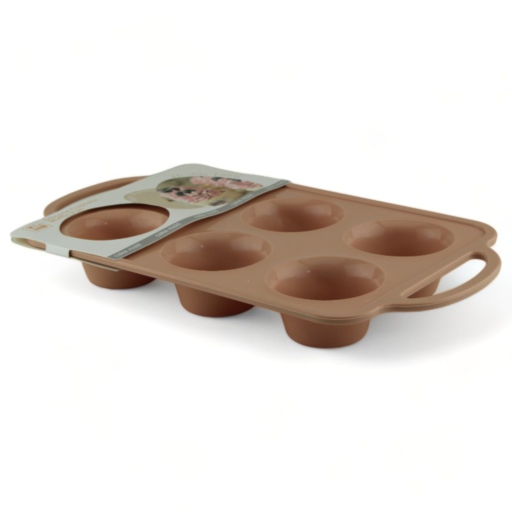 COFI 1453 Muffinform 6-fach aus Silikon ideal für süße & herzhafte Kreationen, (1-tlg)