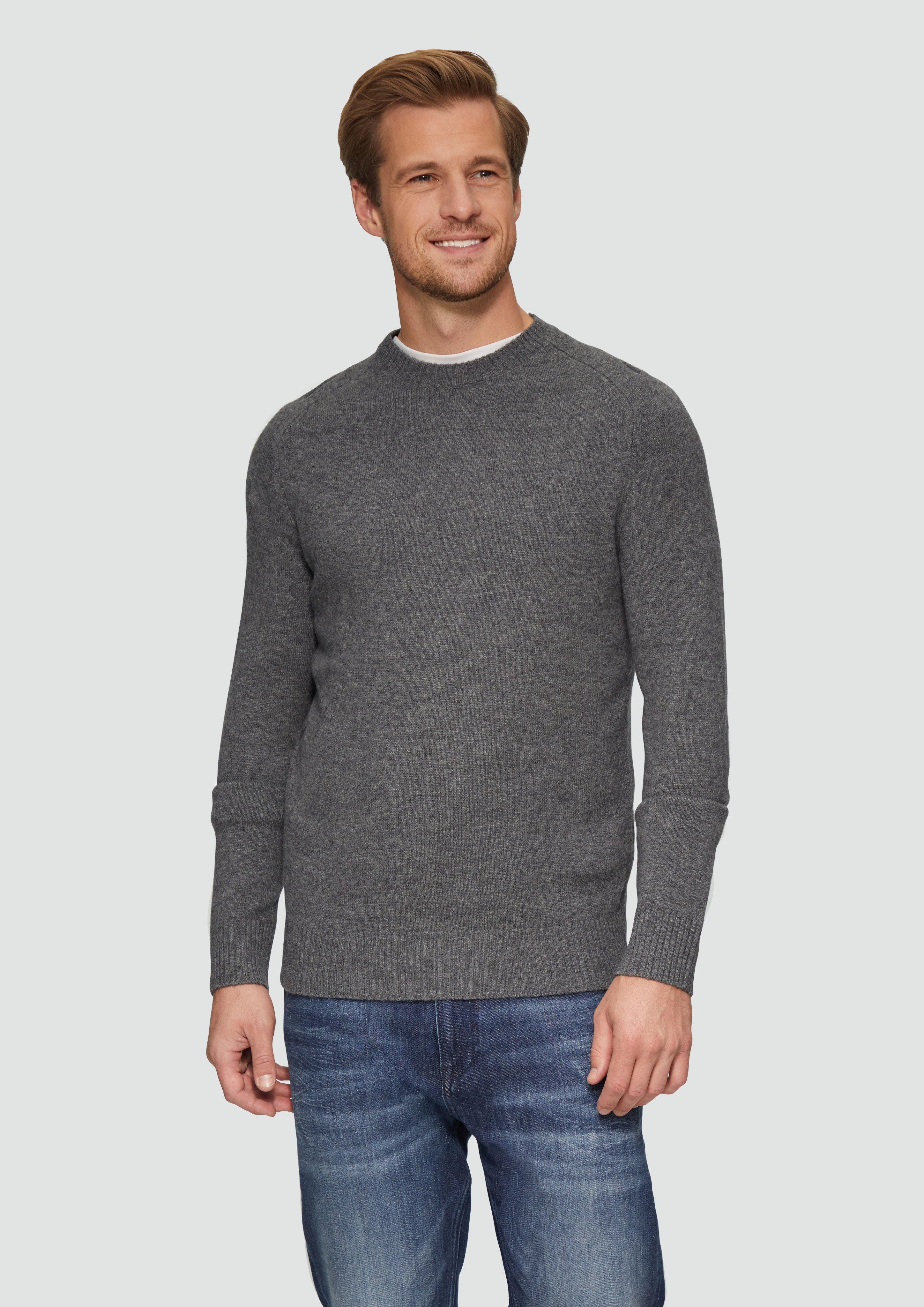 s.Oliver Strickpullover Strickpullover aus reiner Wolle günstig online kaufen