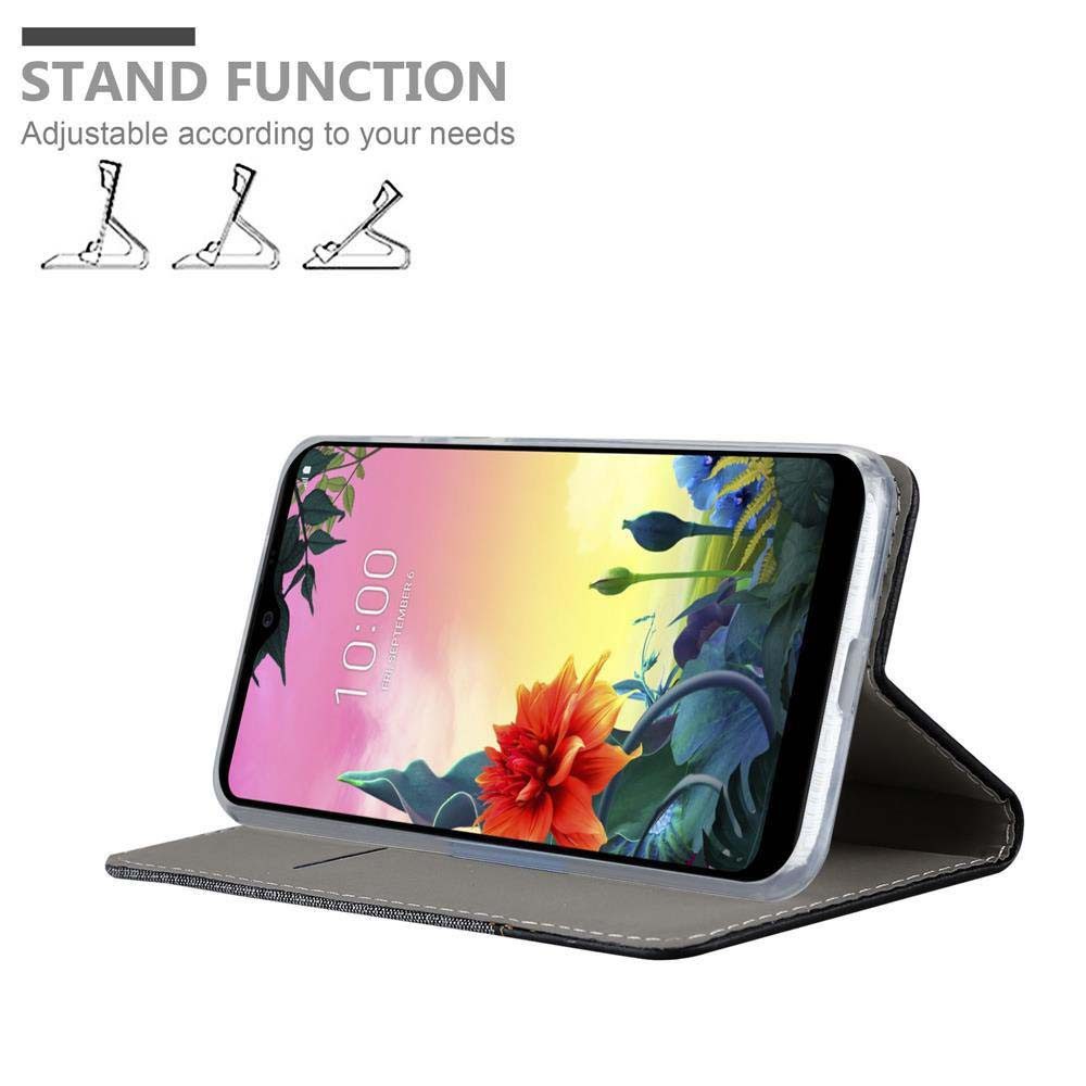 Cadorabo Handyhülle für LG K50S Hülle LG K50S, Klappbare Handy Schutzhülle - Hülle - mit Standfunktion und Kartenfach