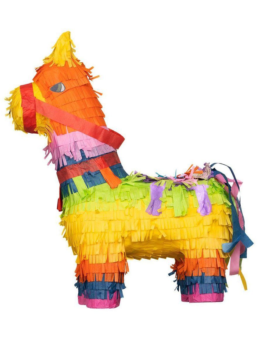 Metamorph Pinata Regenbogen Lama Piñata, Lasst es Süßigkeiten regnen! Pappfigur zum Befüllen für Geburtstag