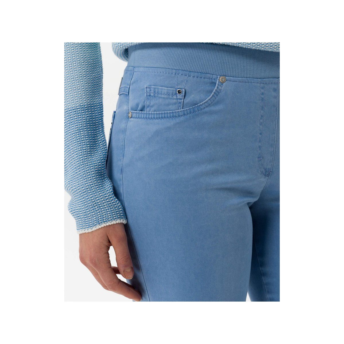 blau 5-Pocket-Jeans Brax slim sky fit (1-tlg)