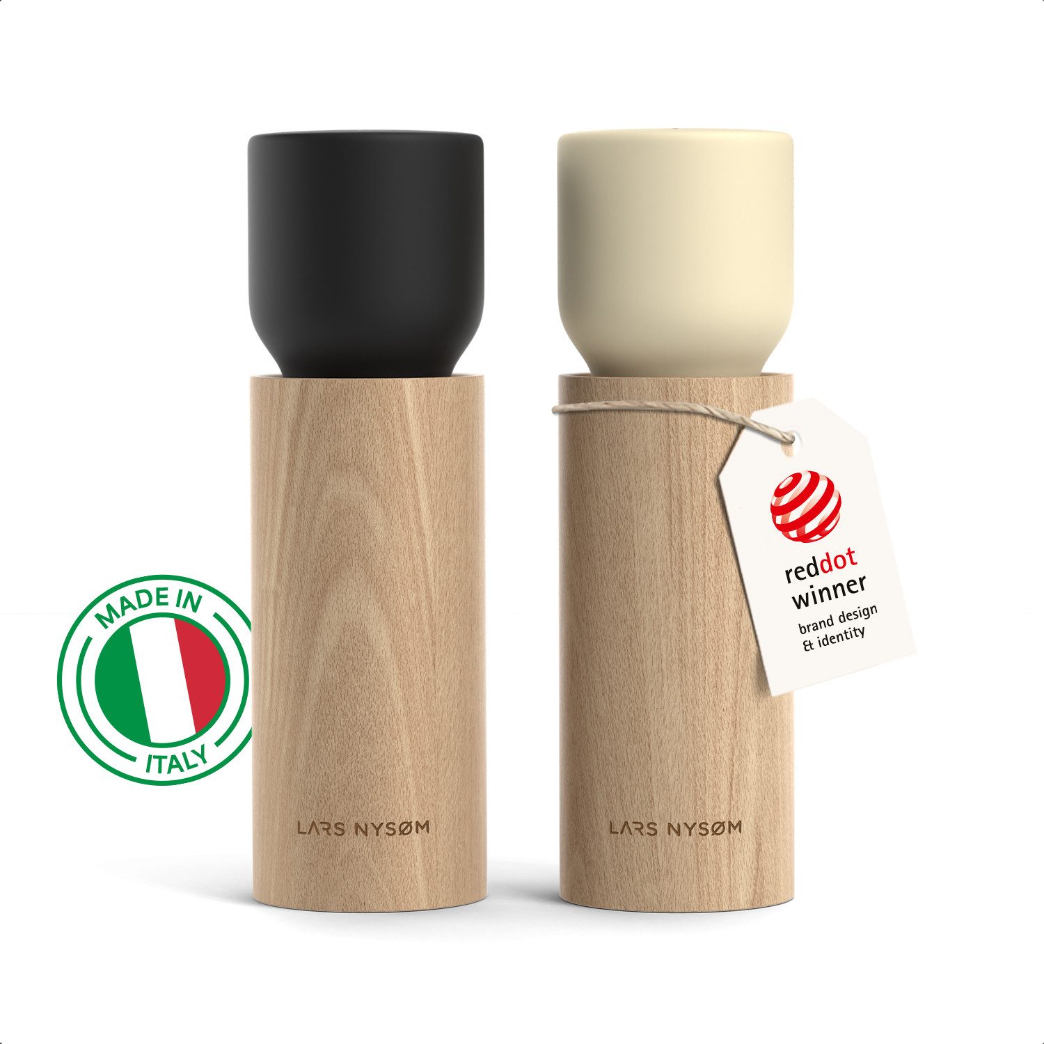 LARS NYSØM Gewürzmühle Ligevægt, (2 Stück)