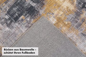 Teppich Prima, LUXOR living, rechteckig, Höhe: 7 mm, Kurzflor, bedruckt, modernes Design, auch als Läufer erhältlich