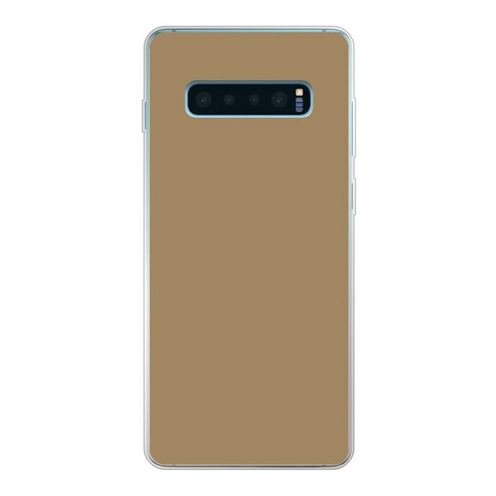 MuchoWow Handyhülle Palette - Beige - Innenbereich Phone Case Handyhülle Samsung Galaxy S10 Lite Silikon Schutzhülle