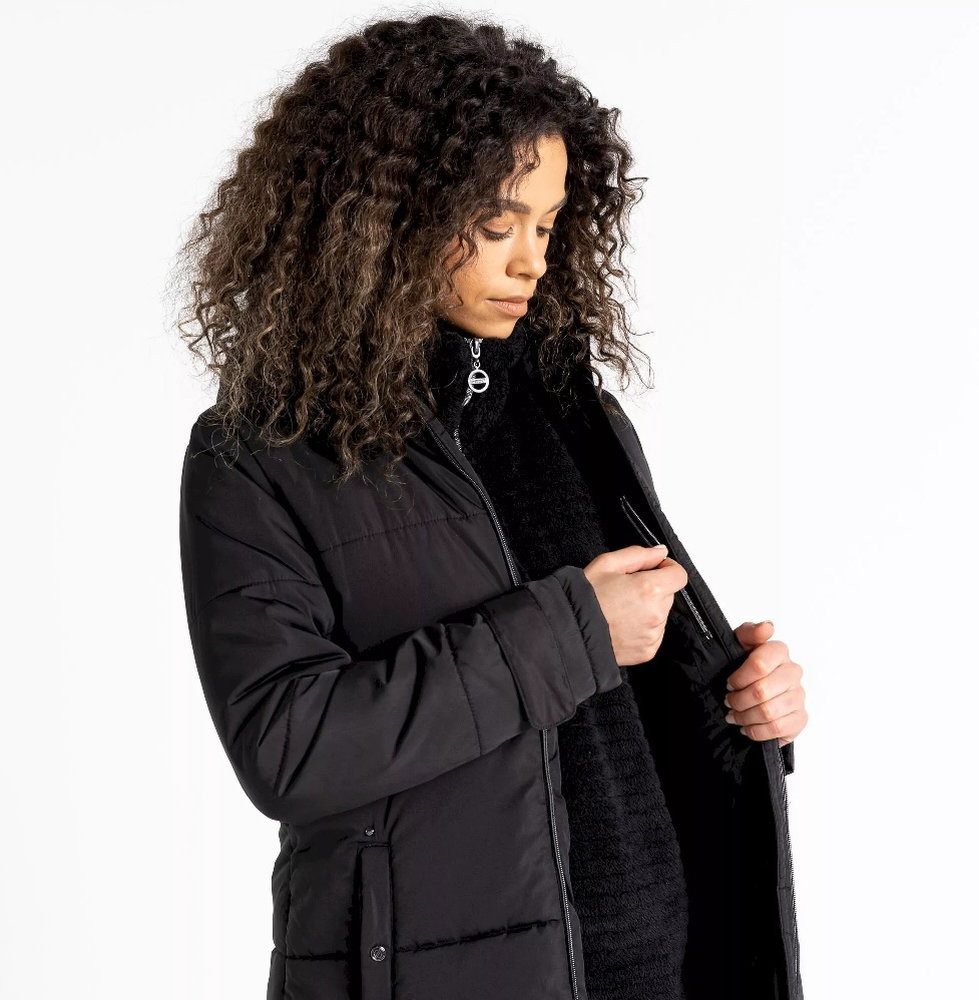 Dare2b Winterjacke Winter-Steppjacke Reputable II (wattierte Jacke, wasserdicht) schwarz