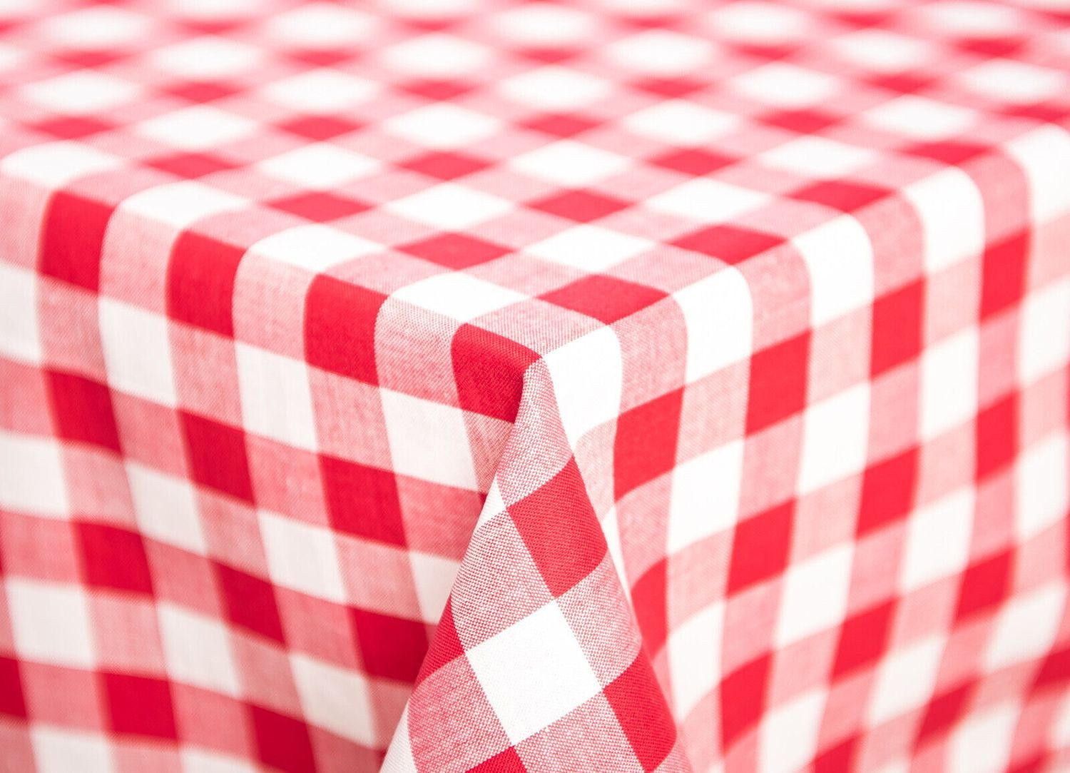 texpot Tischdecke kariert Landhausstil Bauernkaro 100% Baumwolle (1-tlg)