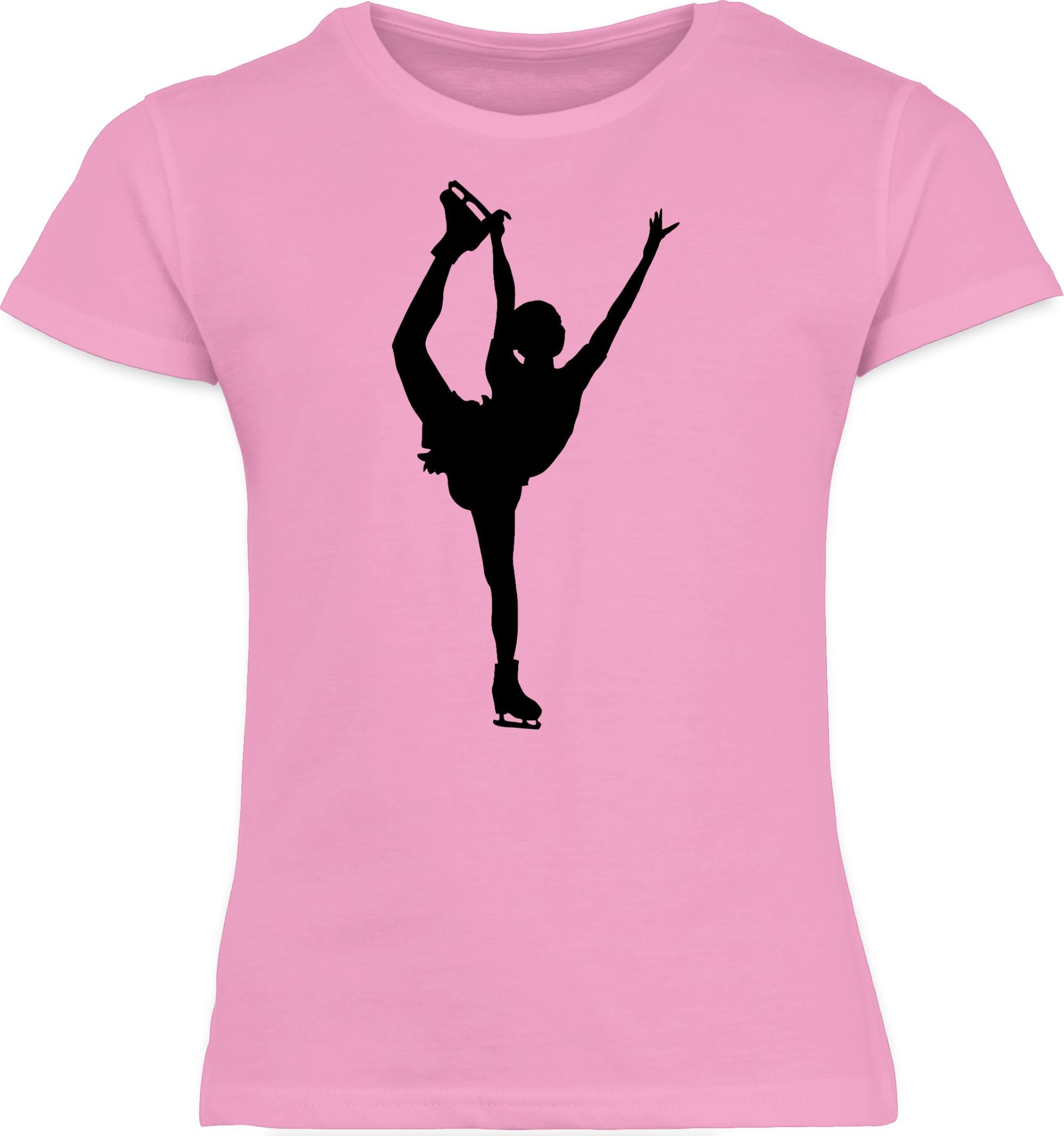 T-Shirt Eiskunstläuferin Einzellaufen