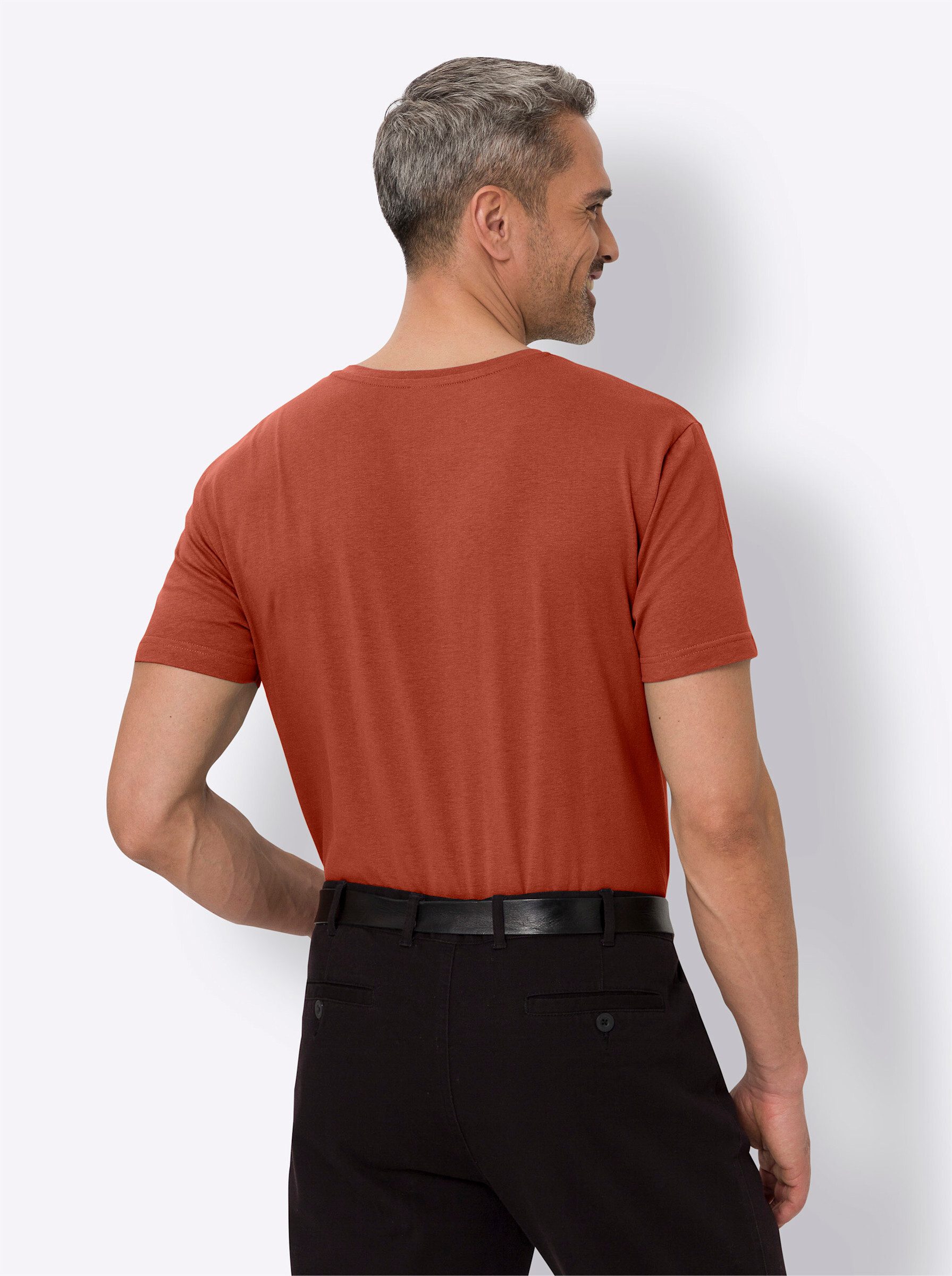 Sieh an! T-Shirt Rundhals-Shirt Kurzarm günstig online kaufen