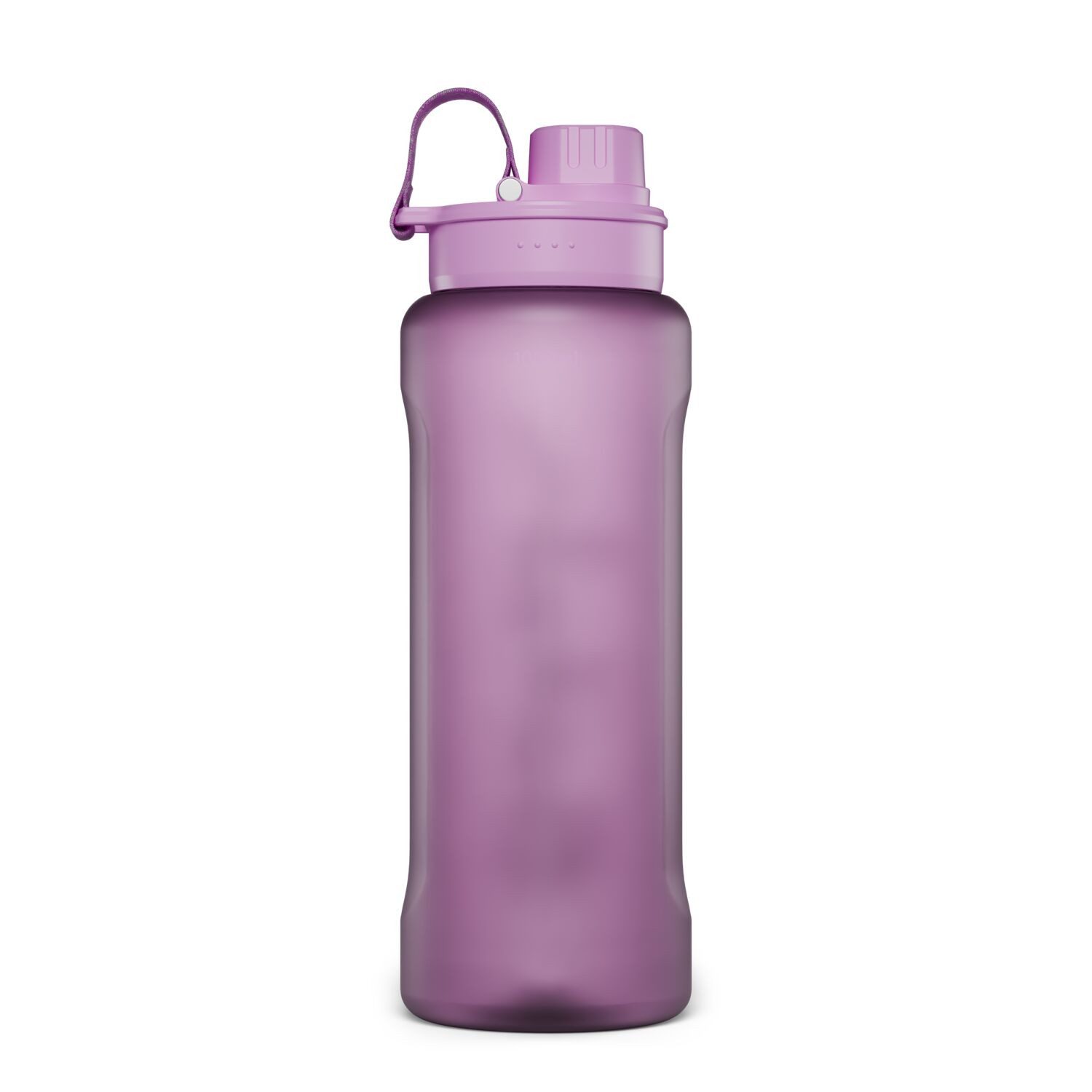 Satch Trinkflasche XL Kunststoff Trinkflasche Lilac, 1 Liter, BPA-frei, spülmaschinengeeignet bis 65°C