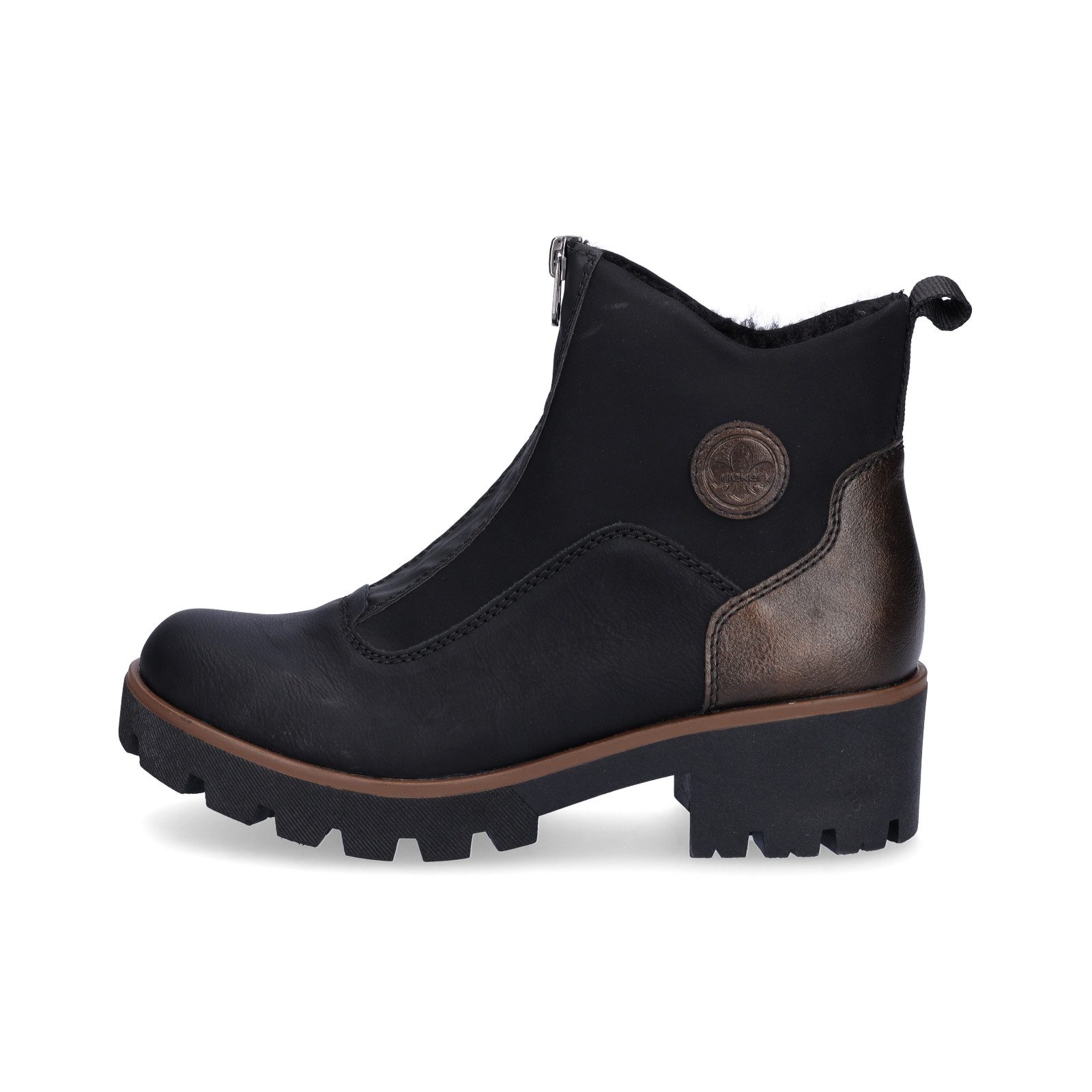 Rieker Rieker Damen Stiefelette schwarz Stiefelette