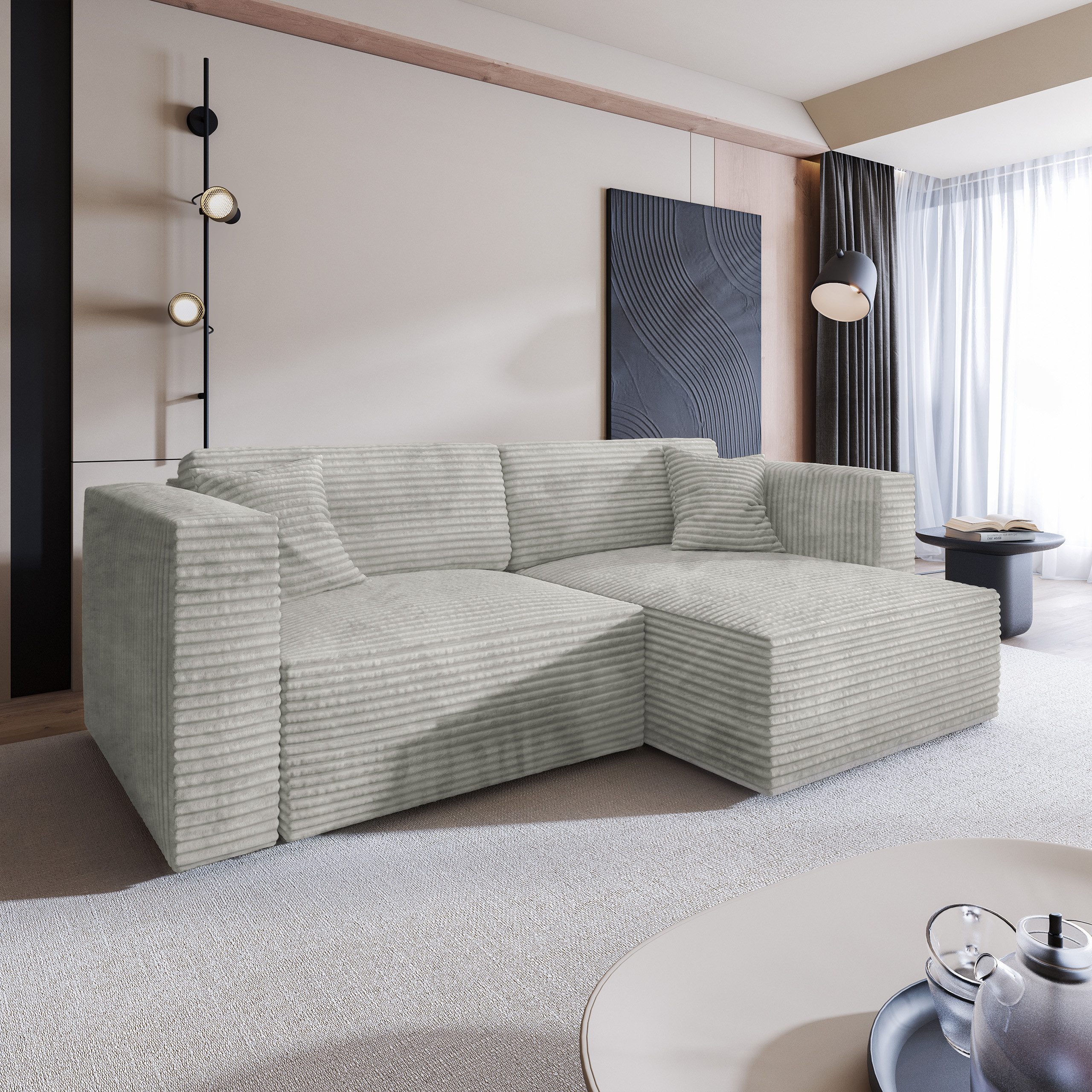 Masseno Ecksofa NERIO mit Schlaffunktion L-Form, günstig online kaufen