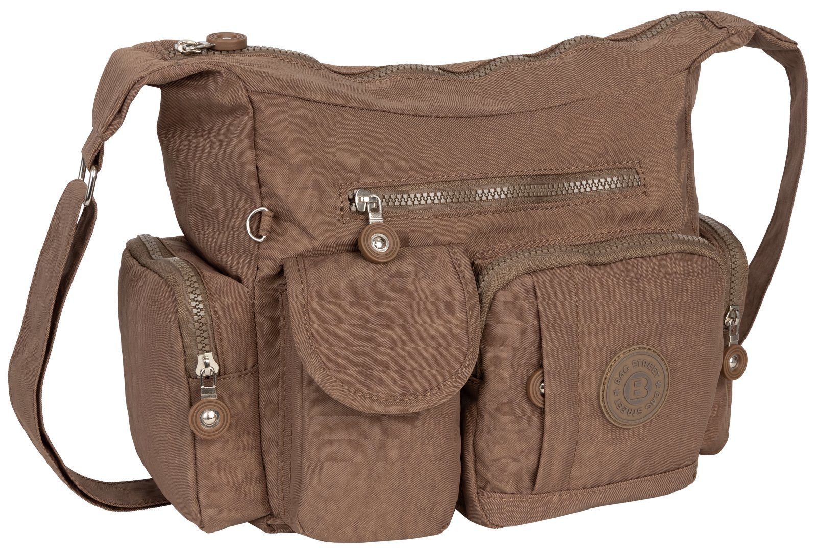 Umhängetasche Damentasche Umhängetasche Handtasche Schultertasche Schwarz Braun
