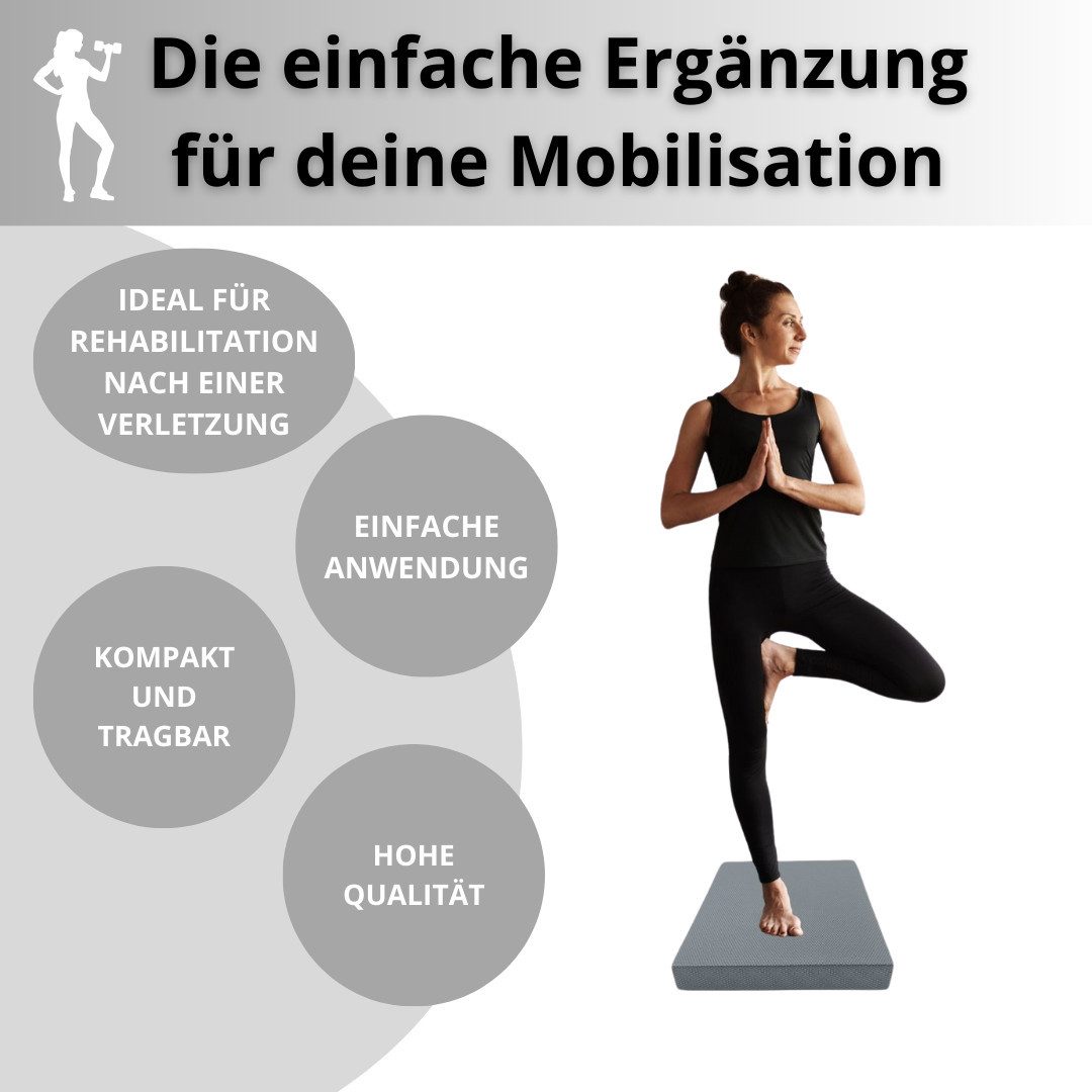 Winch Balancekissen PREISSIEGER (5&10er) SET für Gleichgewichts- & Muskeltraining, Trainingskissen für Tiefenmuskulatur & Rehabilitation