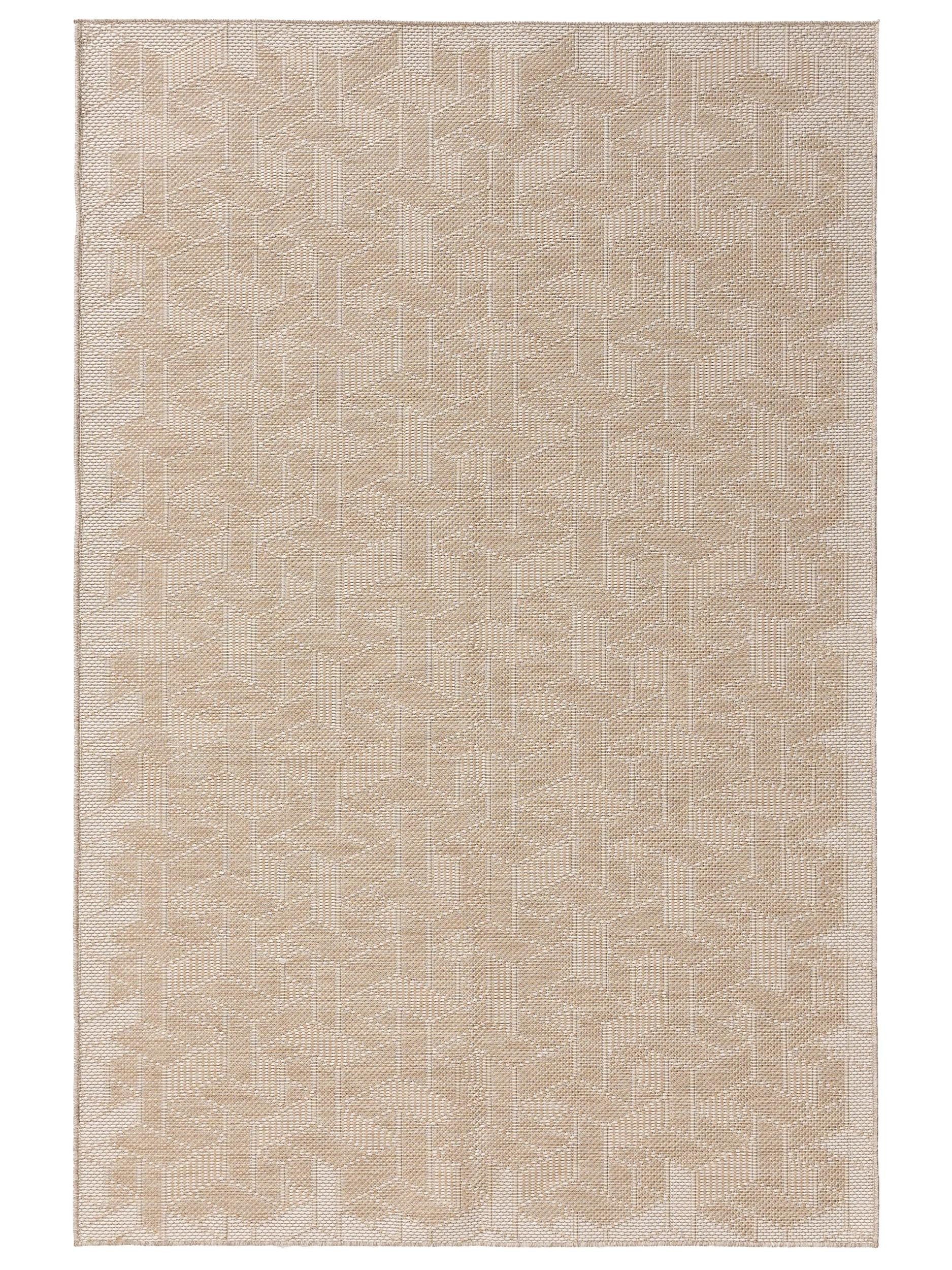 benuta Outdoorteppich Bronco, rechteckig, Höhe: 5 mm, In- & Outdoorteppich, Robust für Garten, Terrasse, Balkon, Küche
