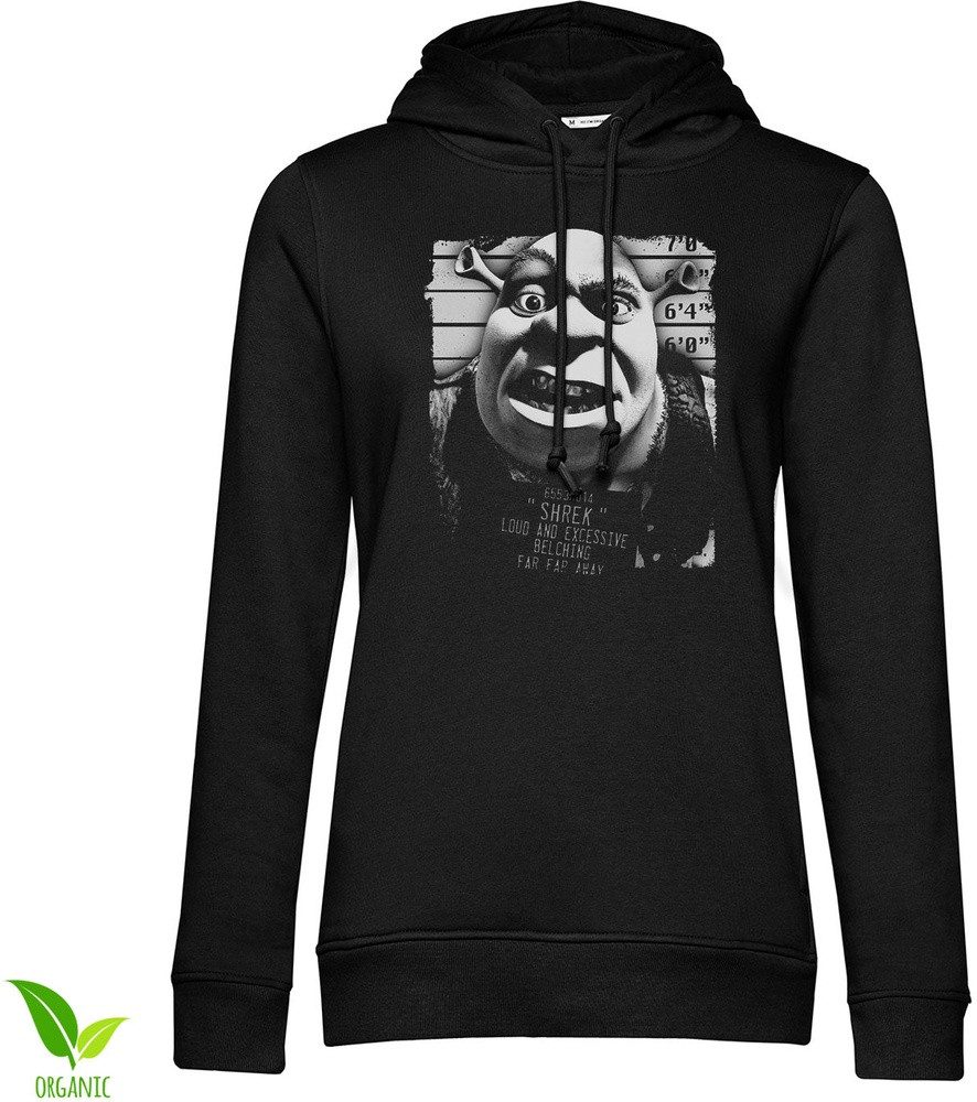 Shrek Hoodie Shrek MugShot Girly Hoodie