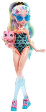 Mattel® Anziehpuppe Monster High, Lagoona Blue mit Piranha