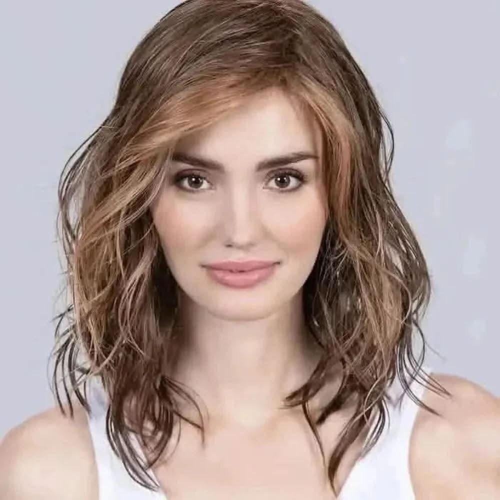 Ellen Wille Kunsthaarperücke Ellen Wille Tabu, Mit hitzebeständiger Kunstfaser und natürlichem Lace-Front-Ansatz.