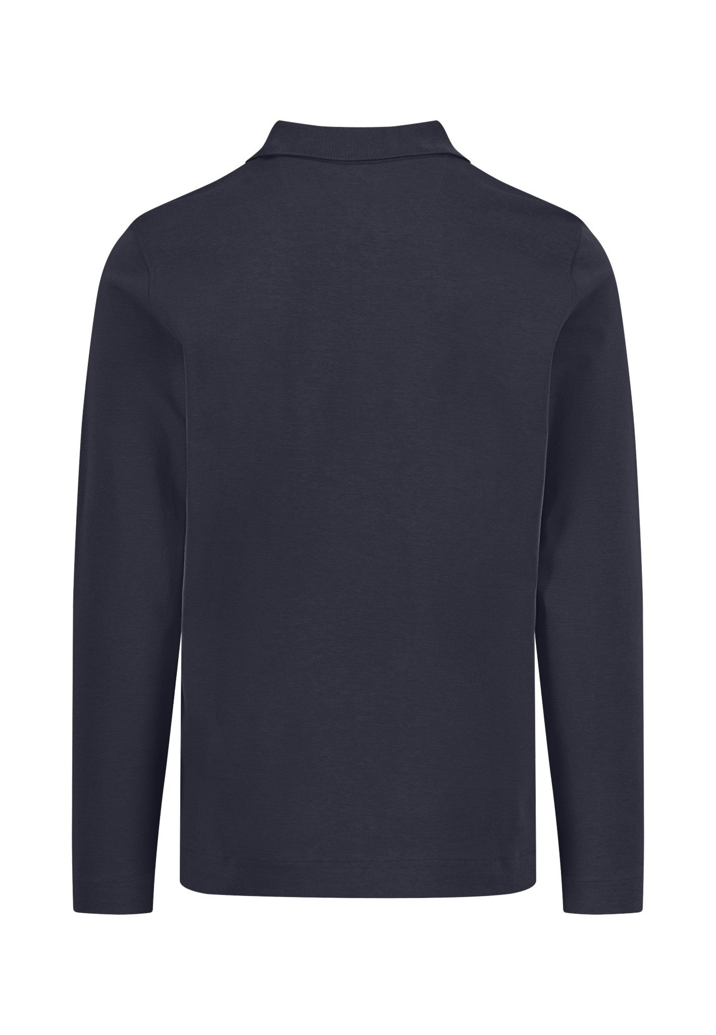FYNCH-HATTON Langarmshirt normale Passform, mit Zipper, mit Hemdkragen, hüftbedeckende Länge