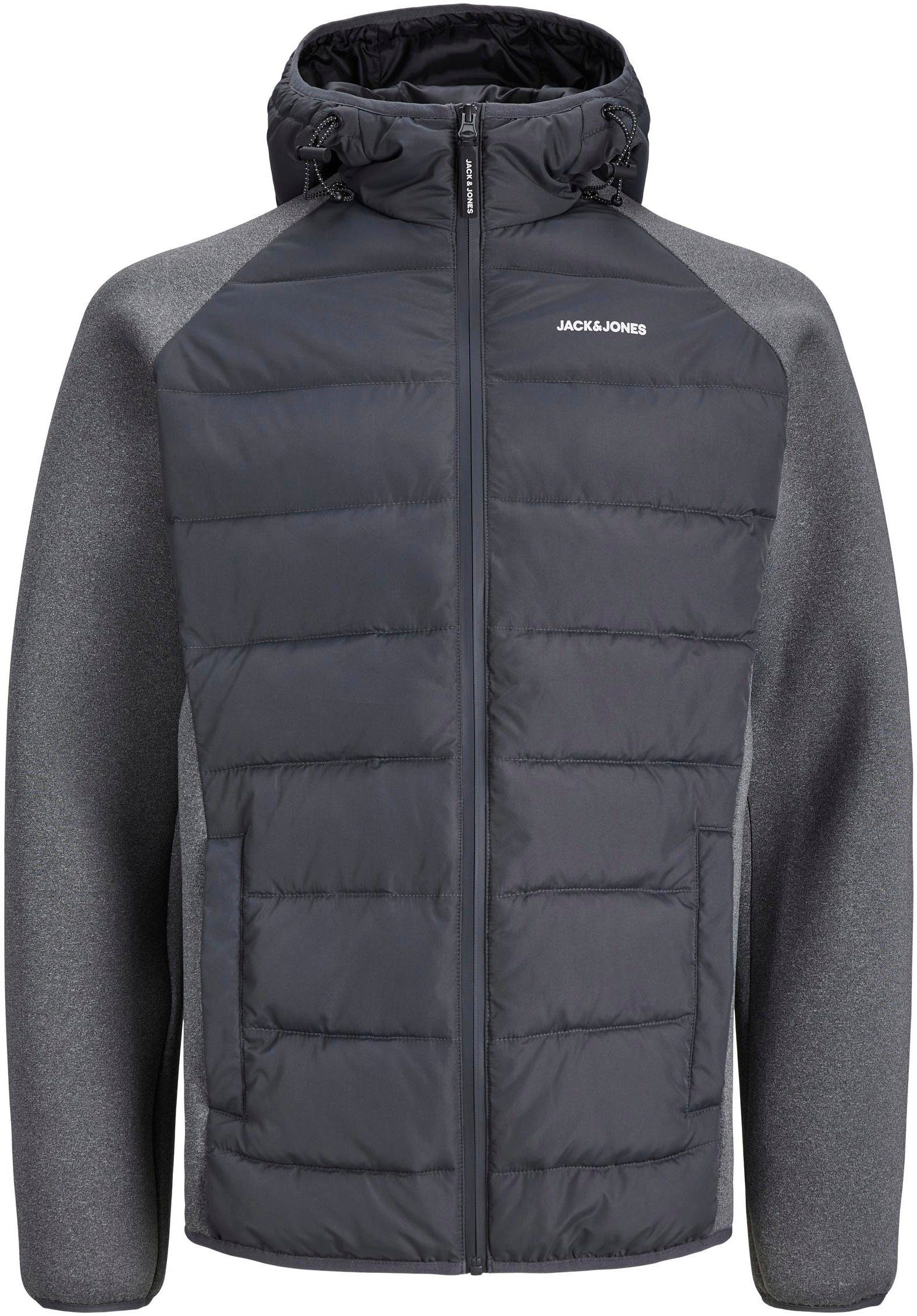 Jack & Jones Hybridjacke JCODUST HYBRID JACKET SN Asphalt