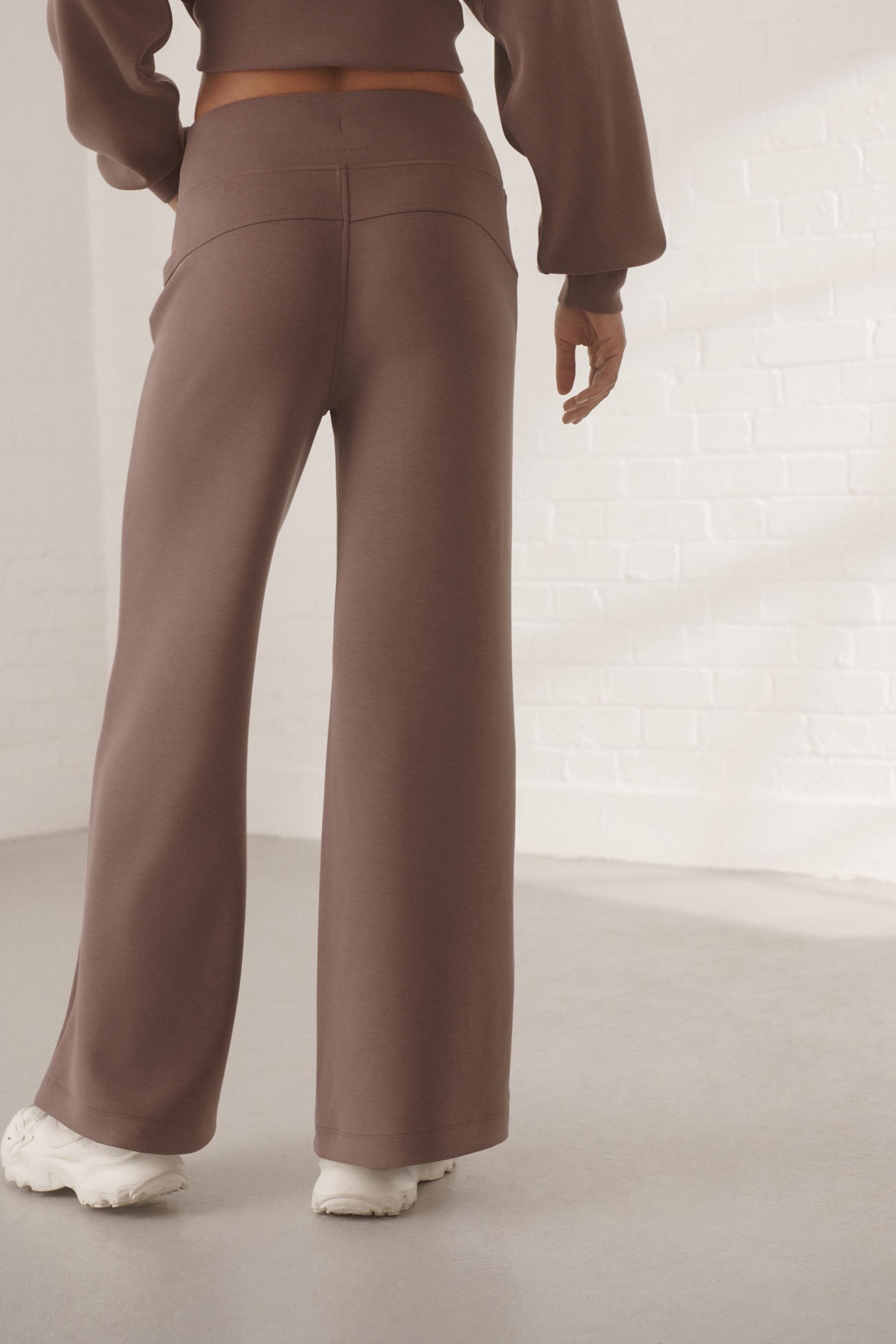 Next Stoffhose Superweiche Active Modal-Hose mit weitem Bein (1-tlg) günstig online kaufen