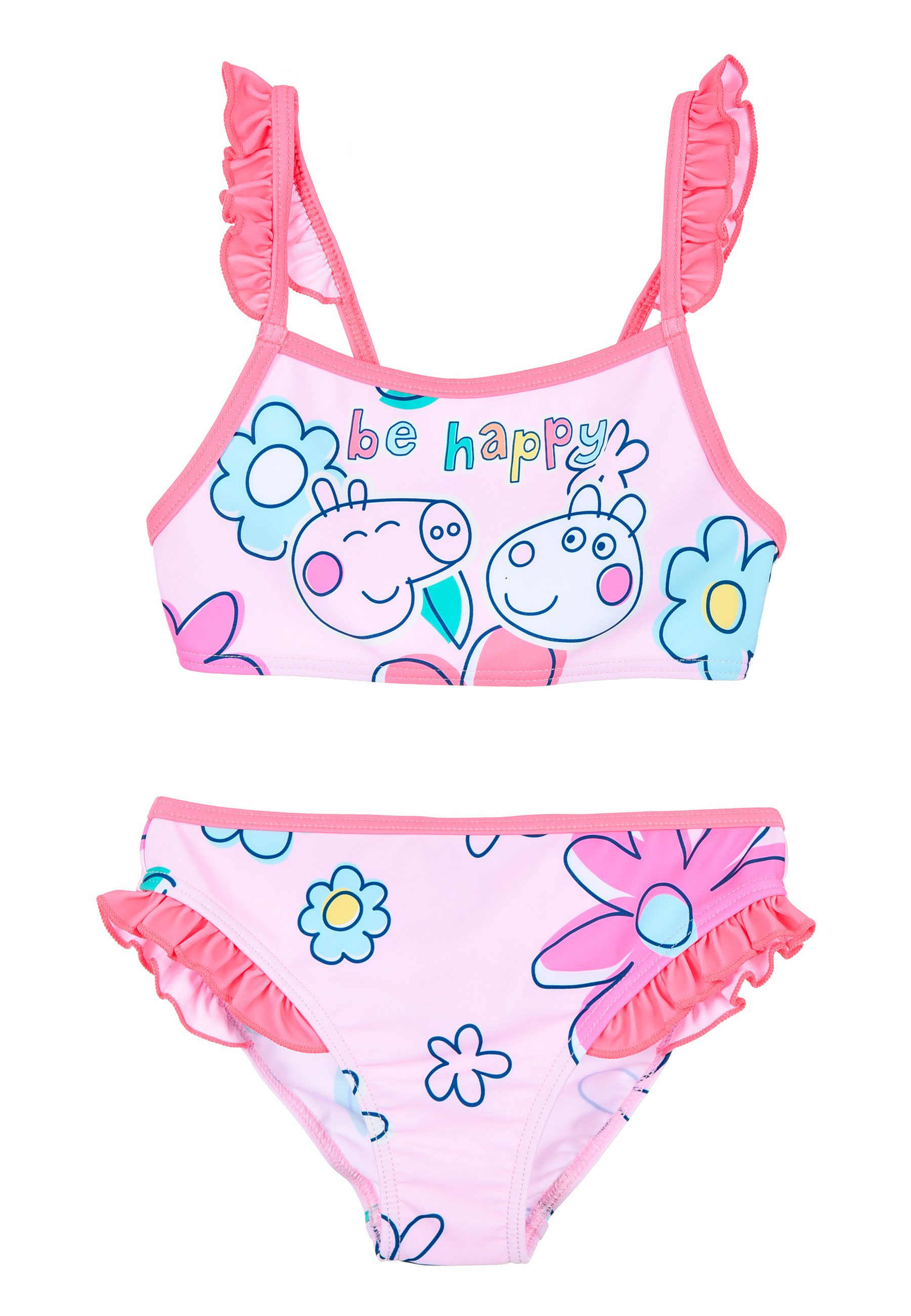 Badeanzug Mädchen Bikini Bade-Set Kinder Bademode