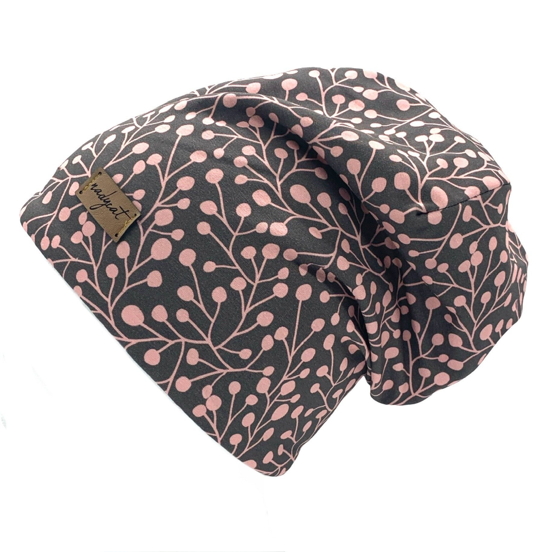 nadycat Beanie FLOWER BIRDS rose (2-St., Beanie mit passendem Loop) handgef günstig online kaufen