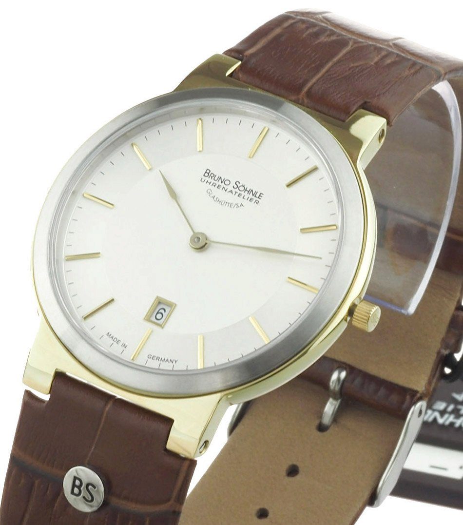 Quarzuhr Herren Uhr 17-23107-241Algebra 3 Saphirglas Superflach Neu