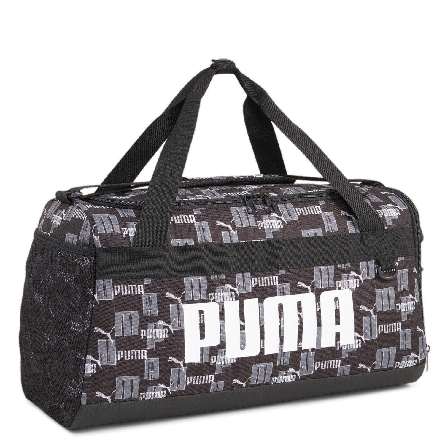 Reisetasche Puma Duffel Bag S Challenger black-logo AOP