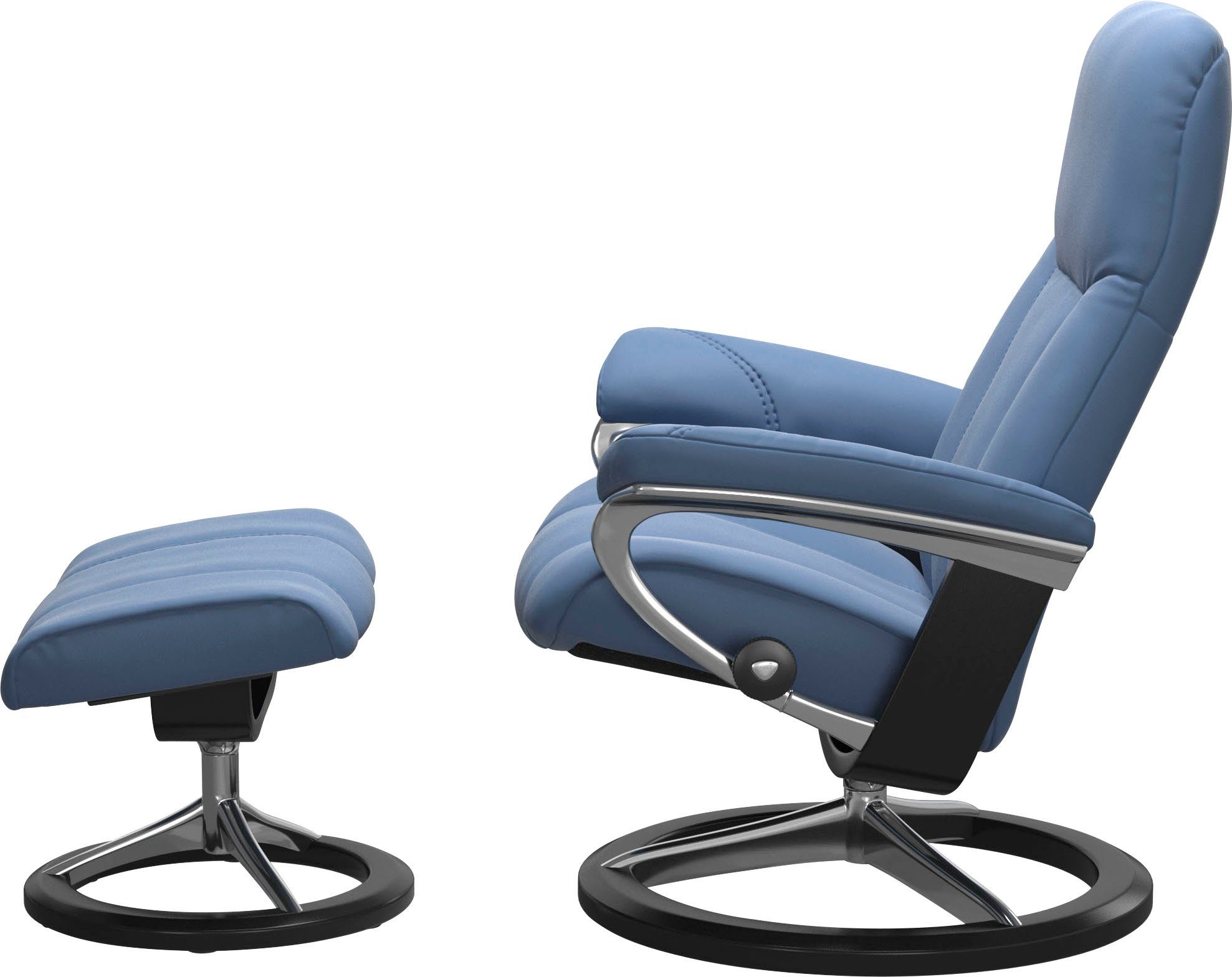 Stressless® Größe Relaxsessel mit Signature Base, Consul, Gestell Schwarz L,