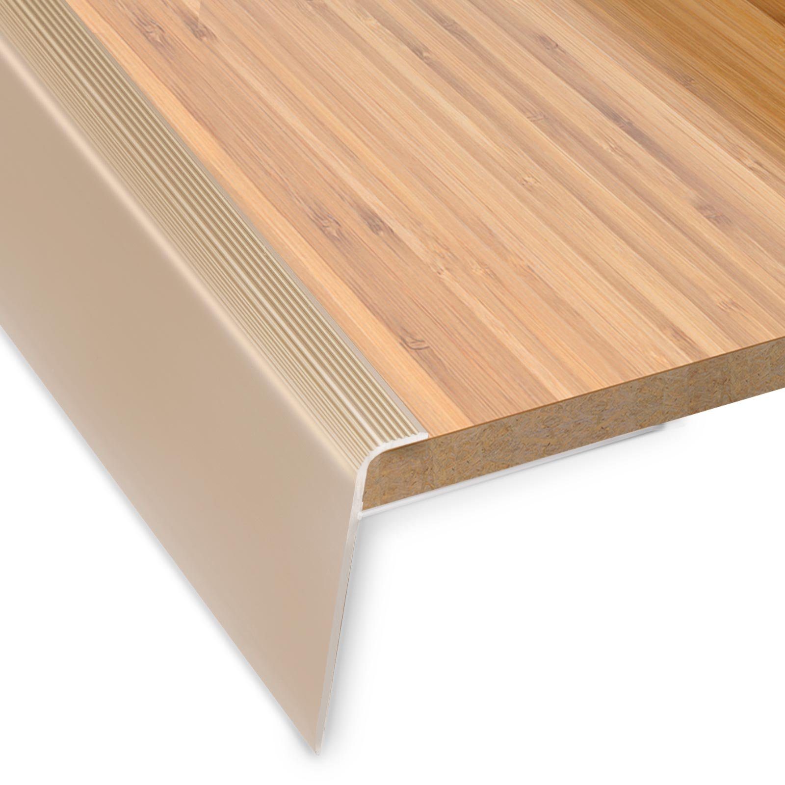 Floordirekt Treppenkantenprofil Safety, verschiedene Farben, F-Form günstig online kaufen