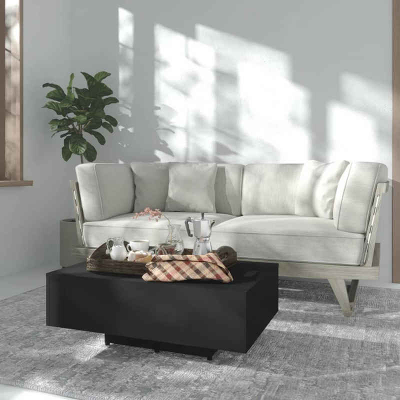 furnicato Couchtisch Schwarz 85x55x31 cm Spanplatte