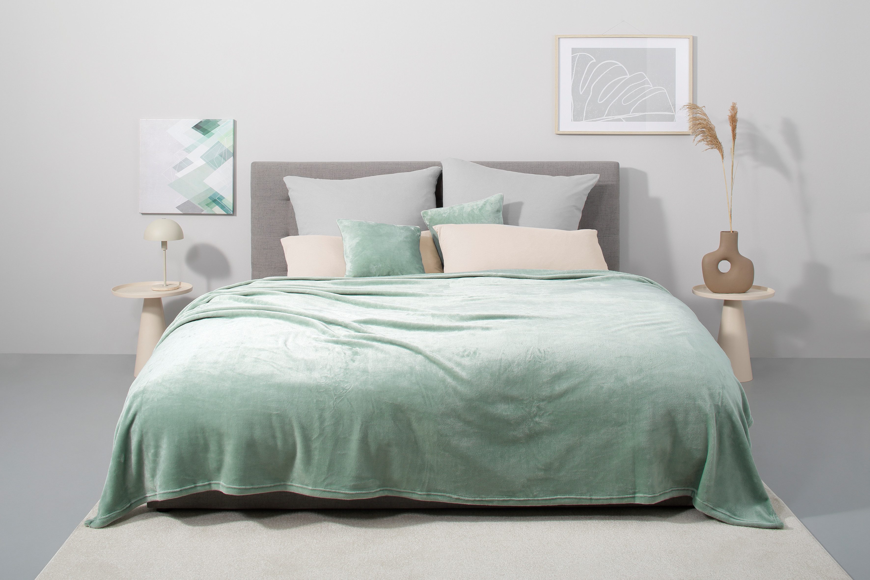 my home Tagesdecke Desner3, mit Cashmere-Touch, günstig online kaufen