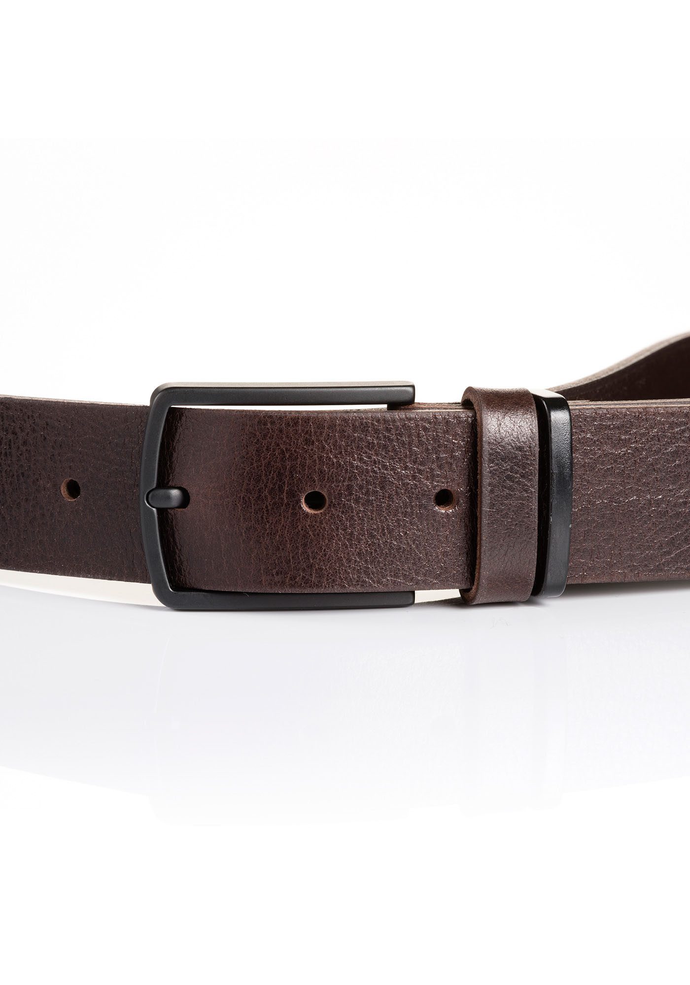 TOM TAILOR Ledergürtel TTHenry mit genarbter Oberfläche günstig online kaufen