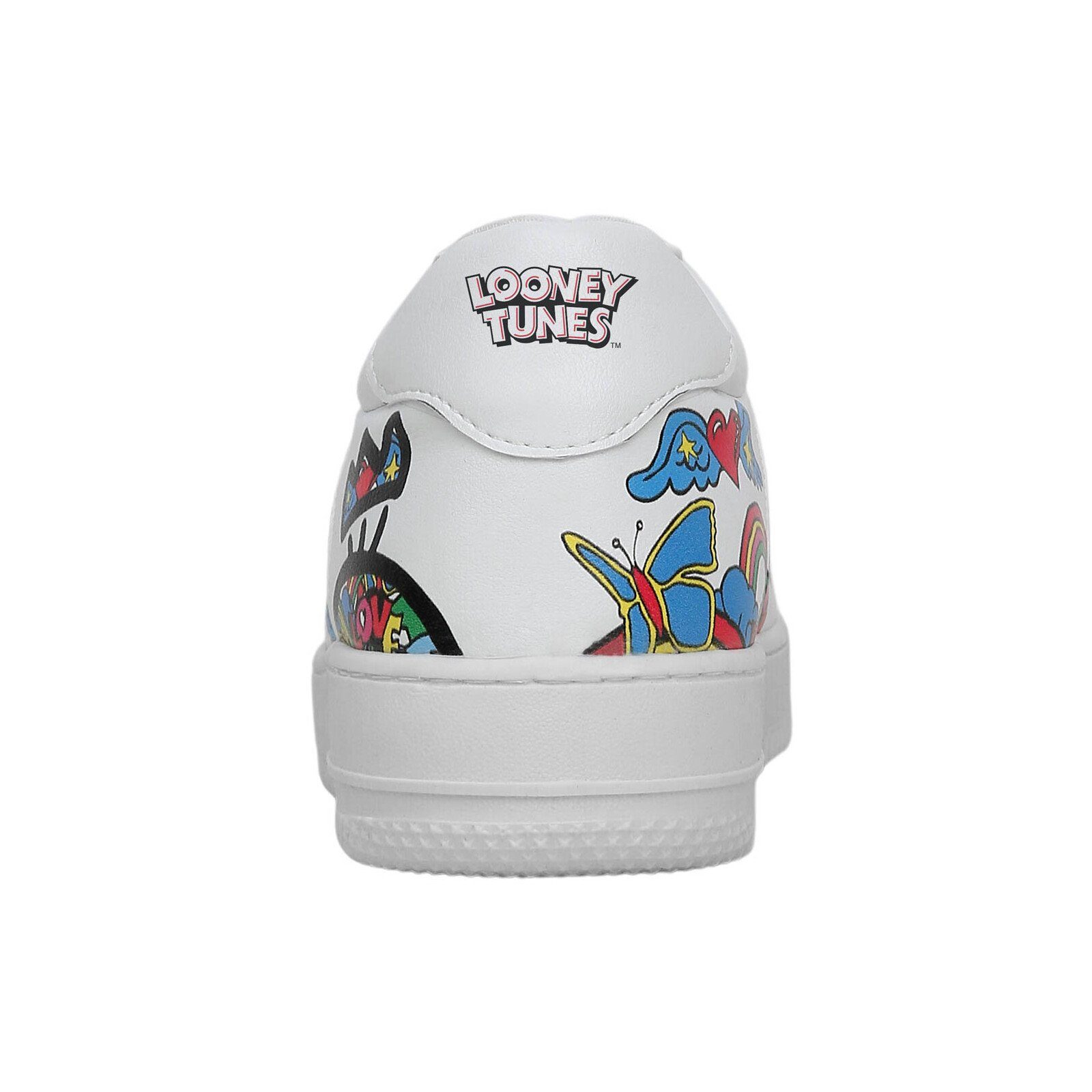 DOGO Dice Low-Top Sneaker Tweety Love Damen Sneaker Sneaker Handgefertigt