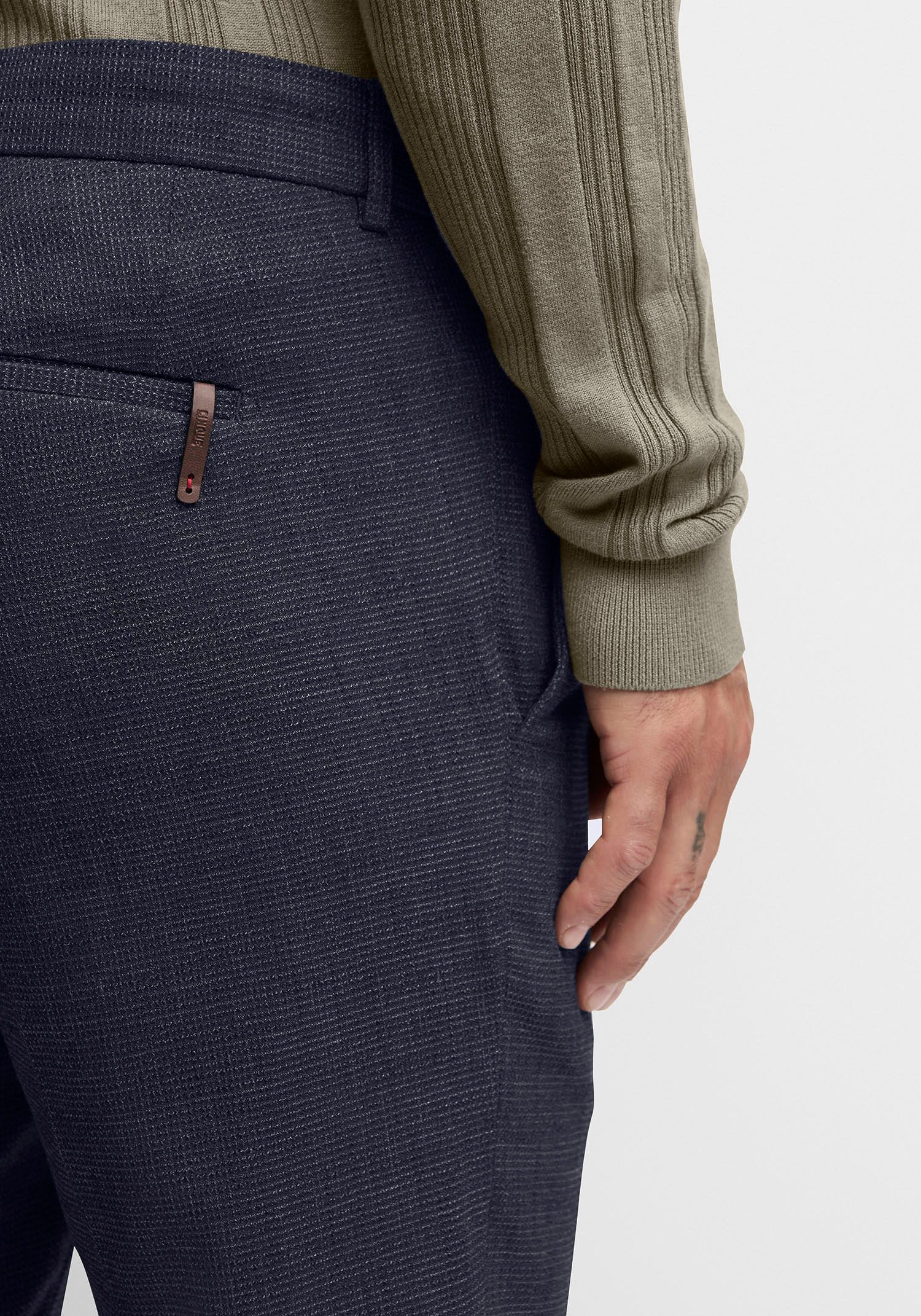 Cinque Anzughose CIBRAVO in dezentem Muster, Slim Fit